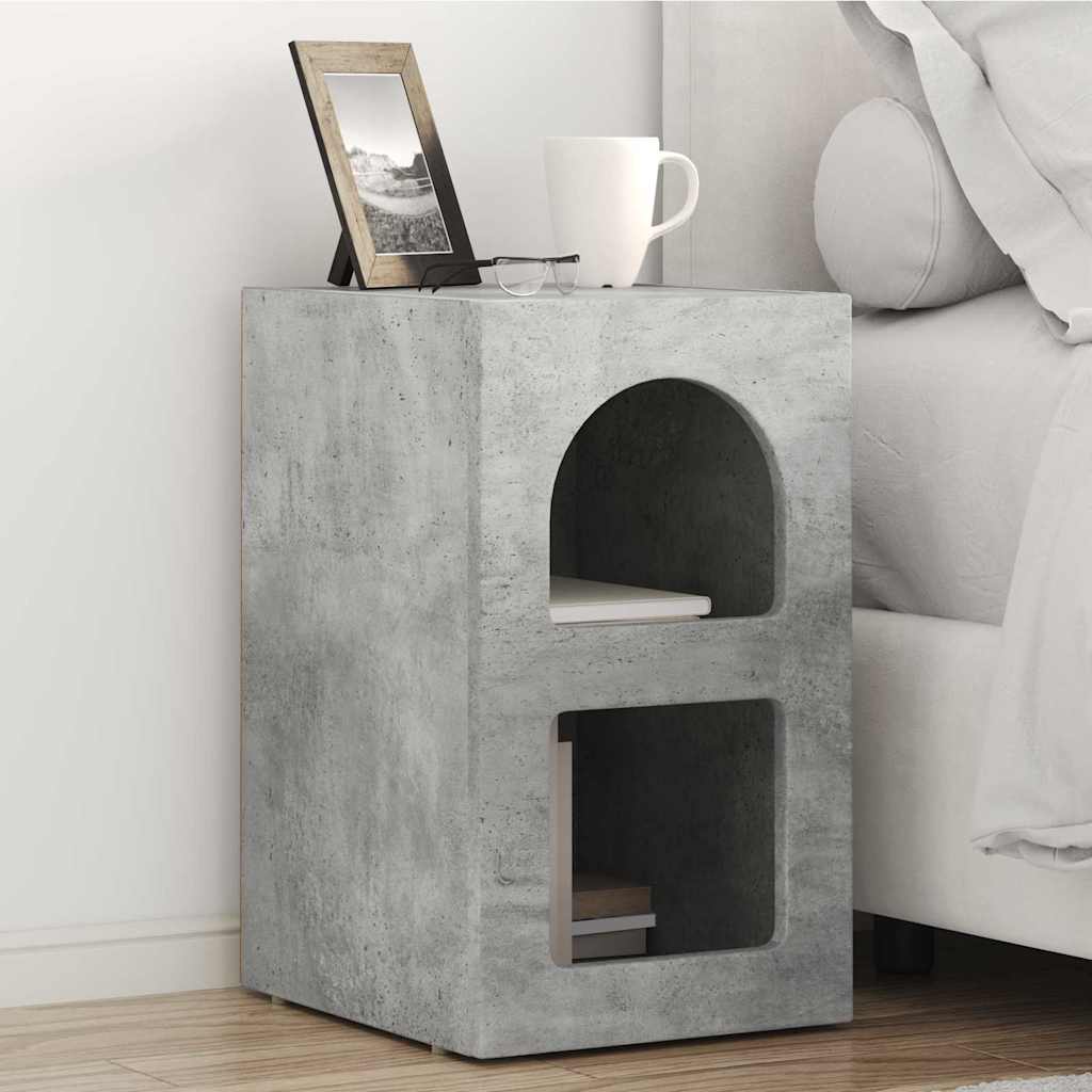 vidaXL Nachtkastje 2 pcs Wit 29,5 x 35 x 50 cm Bewerkt hout