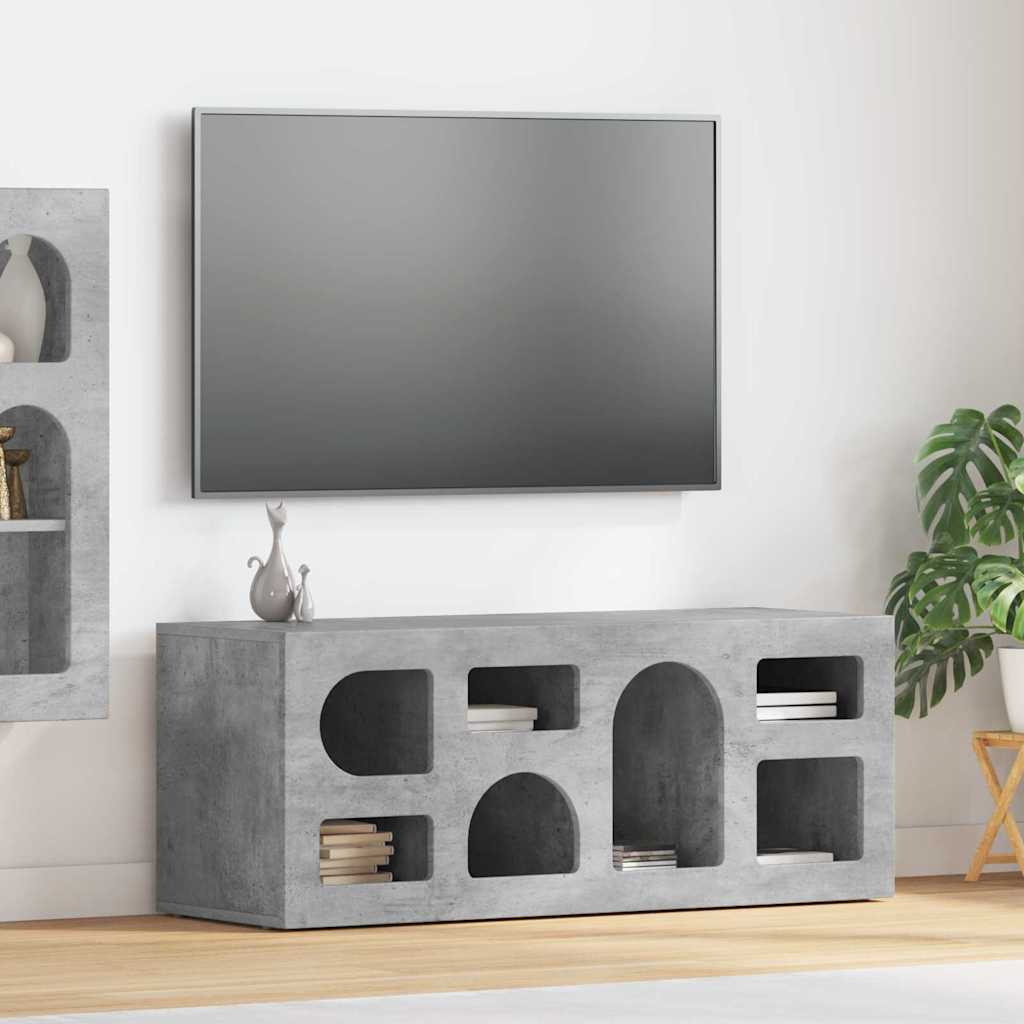 vidaXL TV-kast Wit 100 x 35 x 40 cm Bewerkt hout