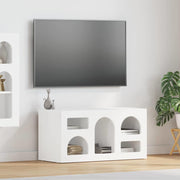 vidaXL TV-kast Wit 80 x 35 x 40 cm Bewerkt hout