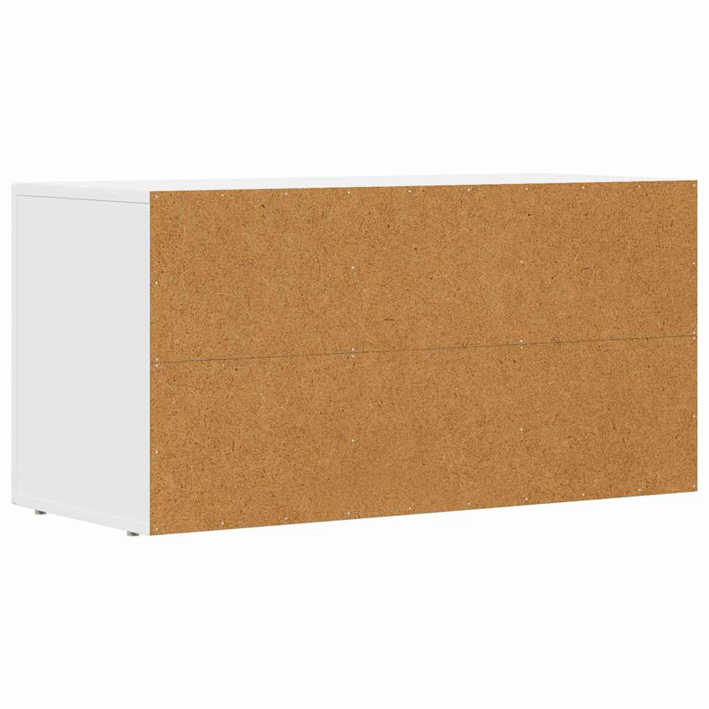 vidaXL TV-kast Wit 80 x 35 x 40 cm Bewerkt hout