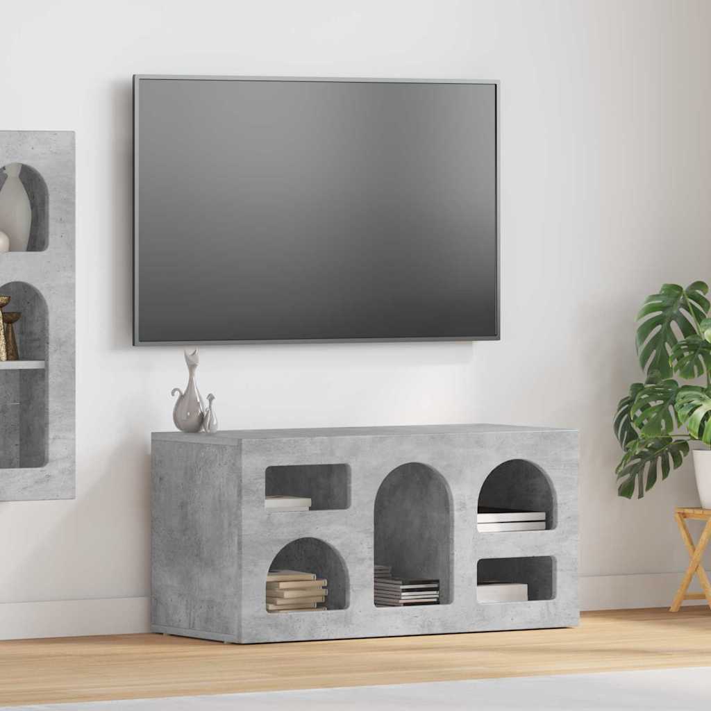 vidaXL TV-kast Wit 80 x 35 x 40 cm Bewerkt hout