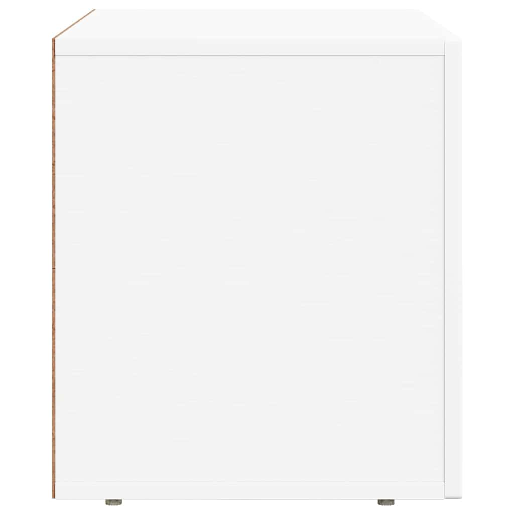 vidaXL TV-kast Wit 60 x 35 x 40 cm Bewerkt hout