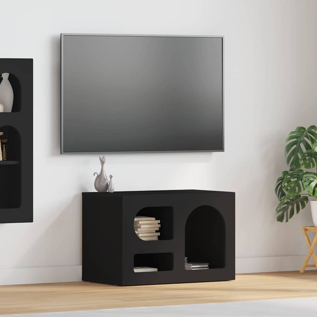 vidaXL TV-kast Wit 60 x 35 x 40 cm Bewerkt hout