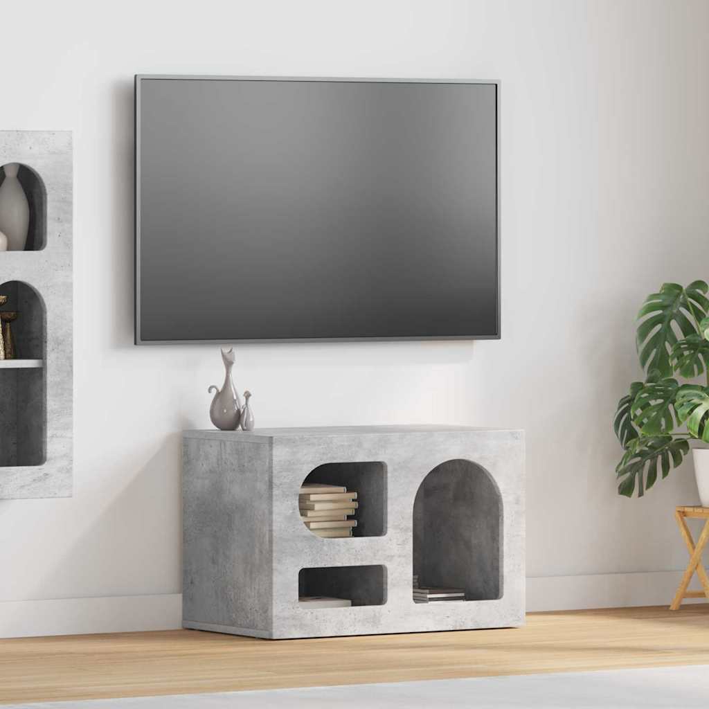 vidaXL TV-kast Wit 60 x 35 x 40 cm Bewerkt hout
