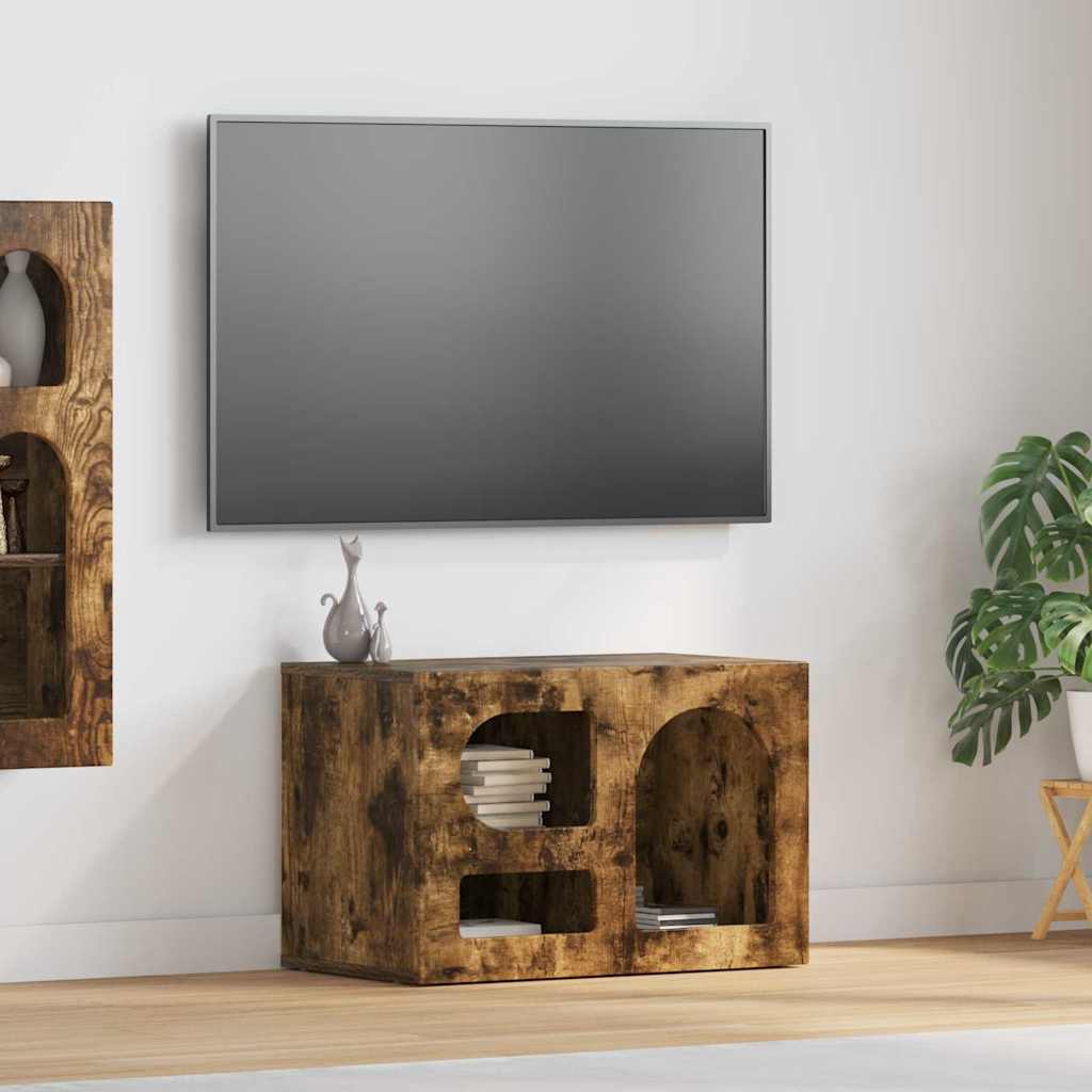 vidaXL TV-kast Wit 60 x 35 x 40 cm Bewerkt hout