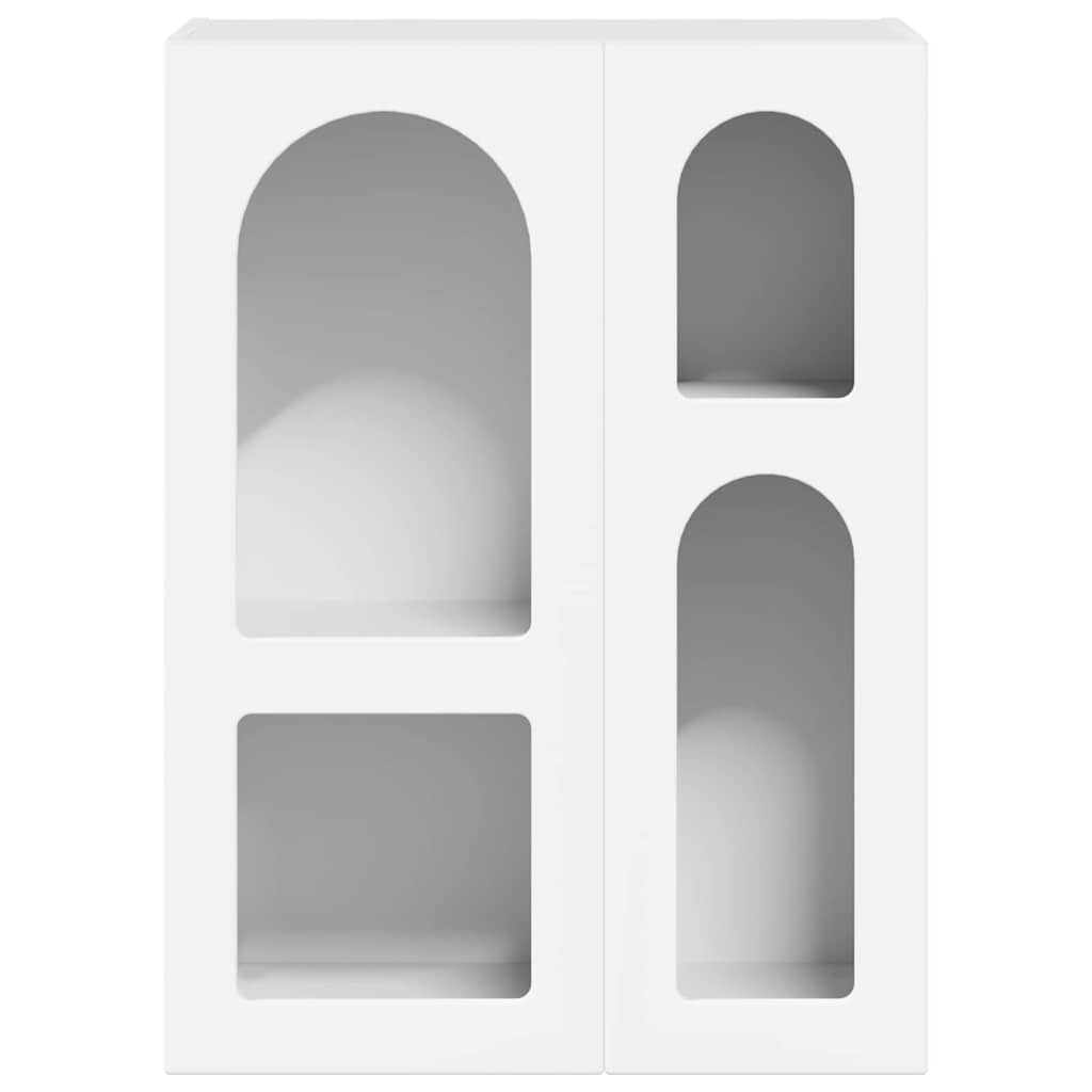 vidaXL Dressoir Wit 59 x 35 x 80.5 cm Bewerkt hout