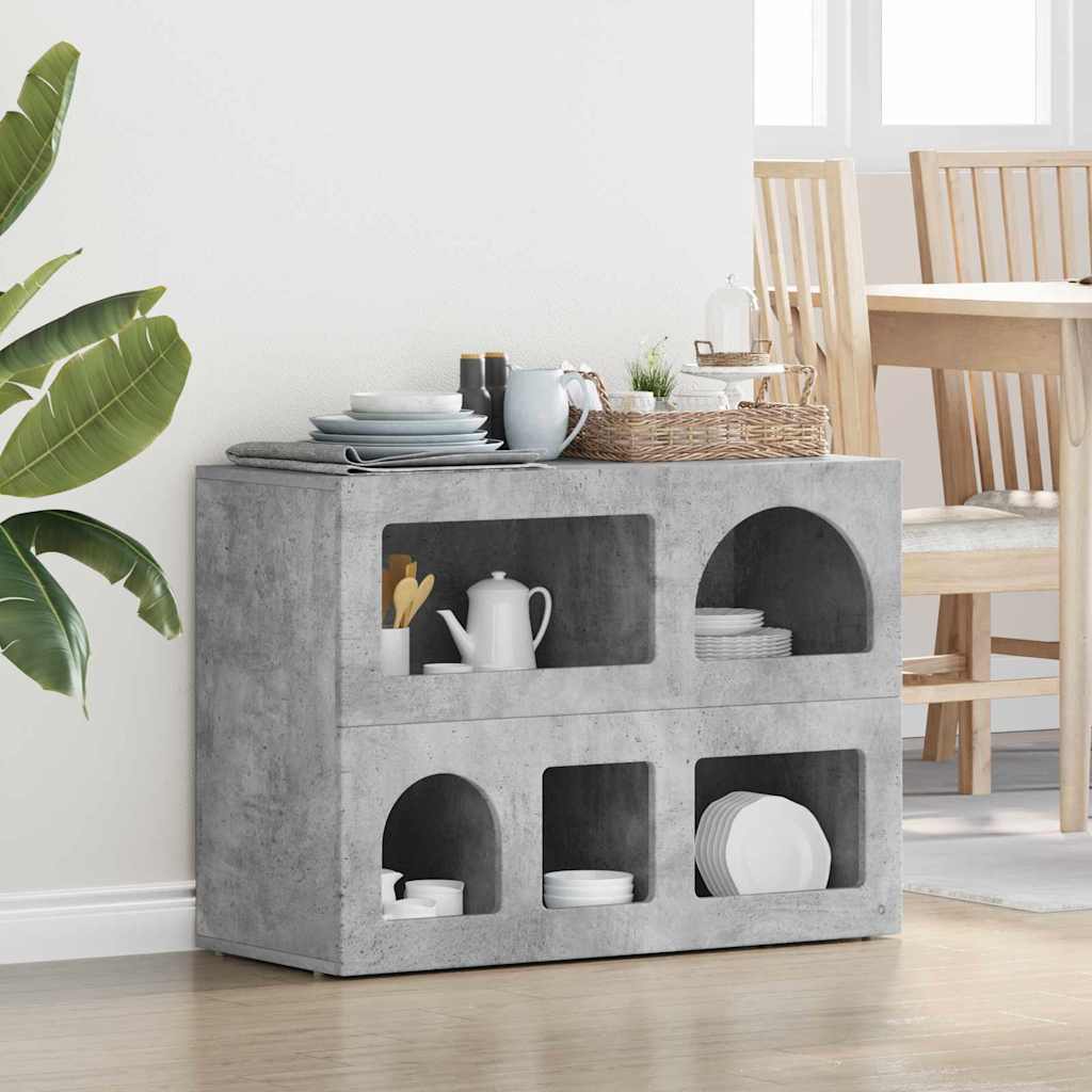 vidaXL Dressoir Wit 80,5 x 35 x 59 cm Bewerkt hout