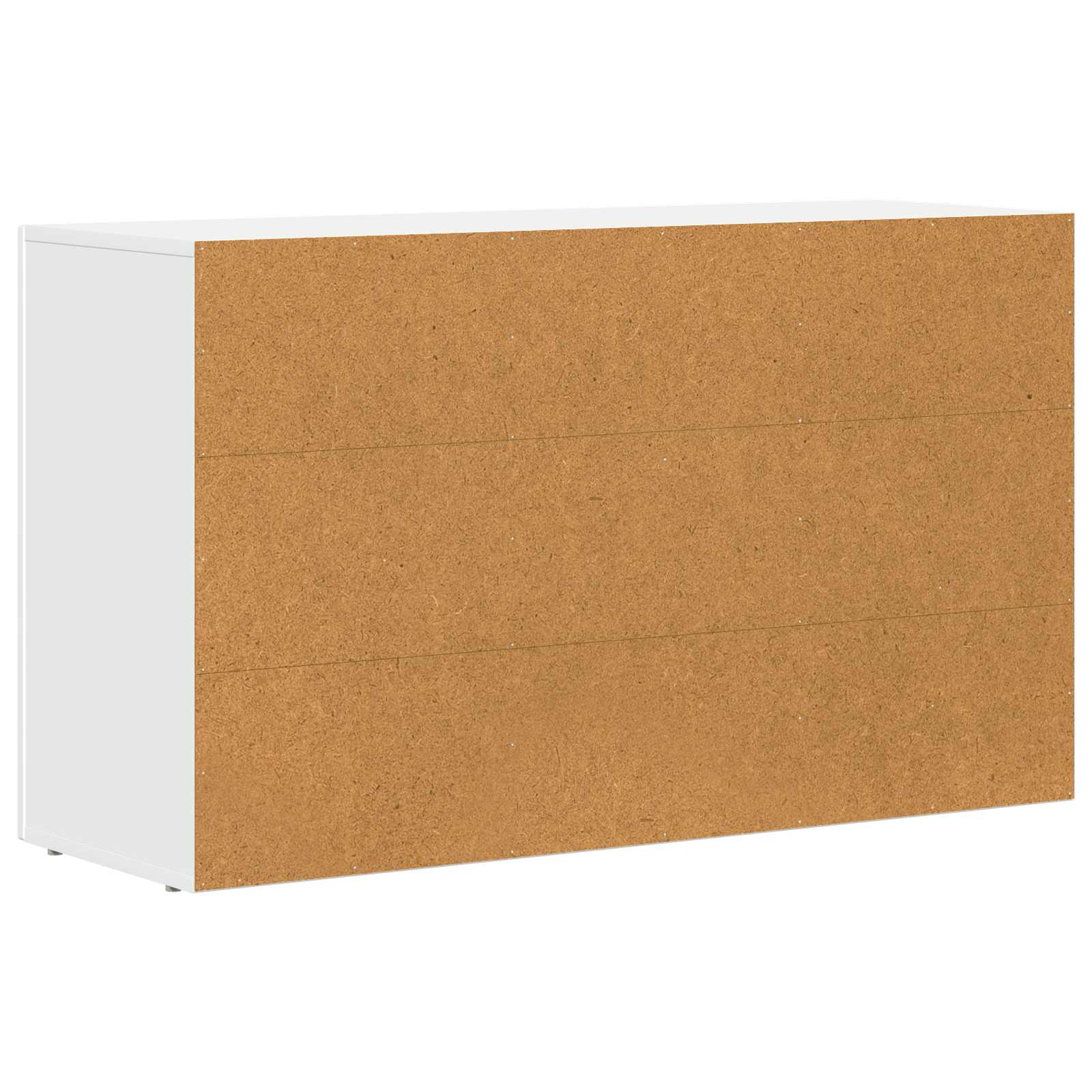vidaXL Dressoir Wit 100 x 35 x 59 cm Bewerkt hout