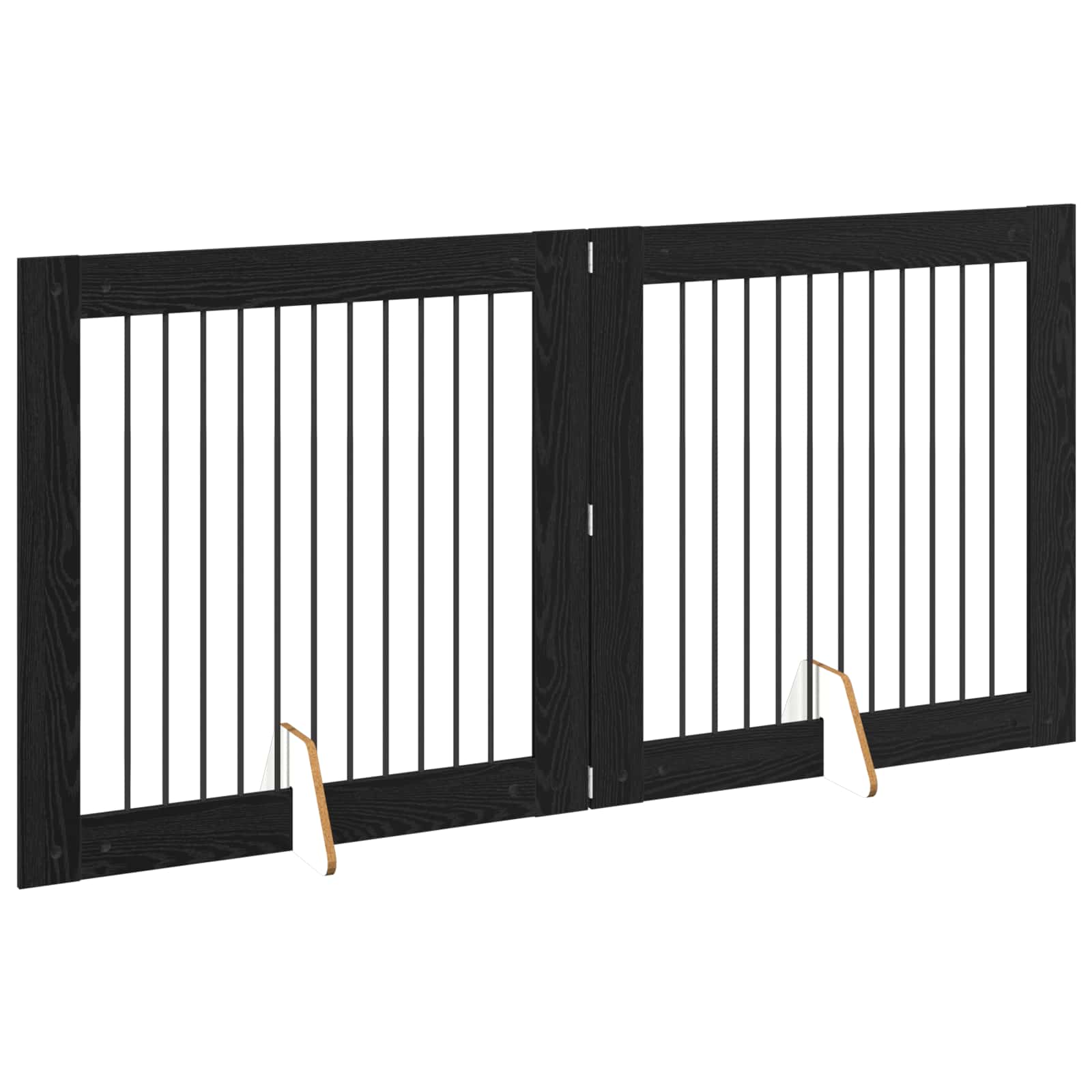 vidaXL Honden Playpen 2 pcs Grijze Sonoma 100 x 100 cm