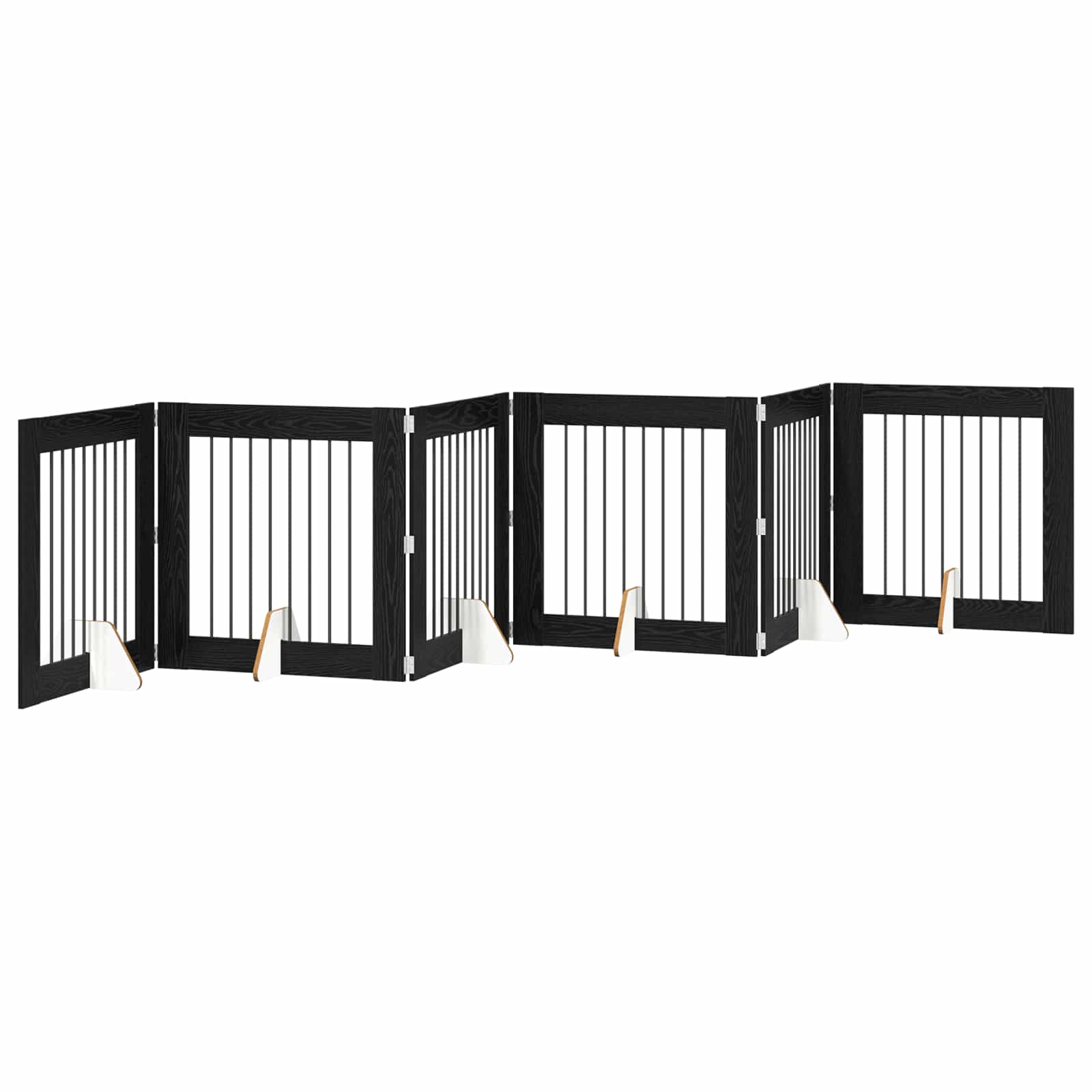 vidaXL Honden Playpen 2 pcs Grijze Sonoma 100 x 100 cm