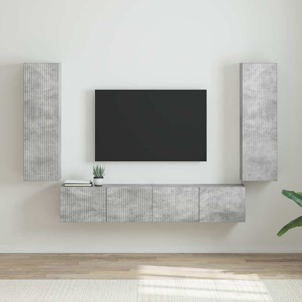 vidaXL TV Wandkast Wandgemonteerd Wit 30 x 31 x 40 cm Bewerkt hout