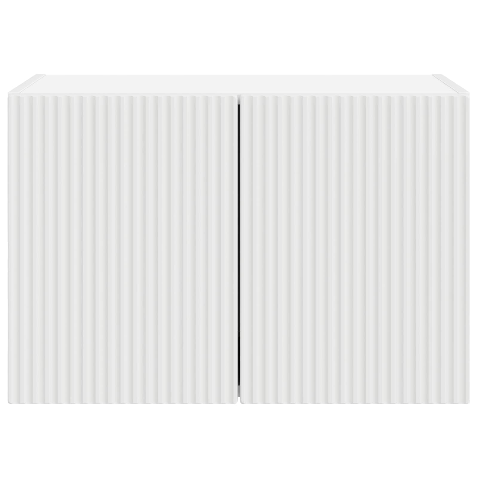 vidaXL TV-wandkast Wandgemonteerd Wit 59,5 x 31 x 40 cm Bewerkt hout
