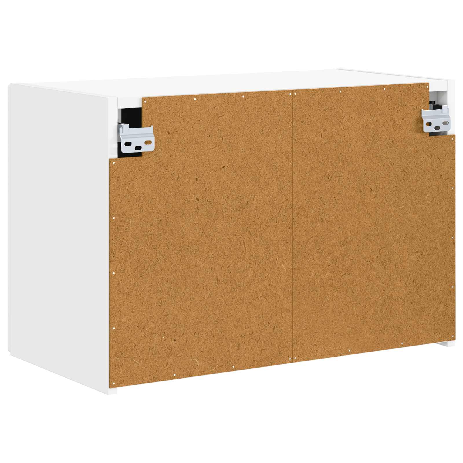 vidaXL TV-wandkast Wandgemonteerd Wit 59,5 x 31 x 40 cm Bewerkt hout