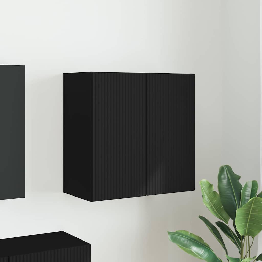 vidaXL TV-wandkast Wandgemonteerd Wit 59,5 x 31 x 40 cm Bewerkt hout