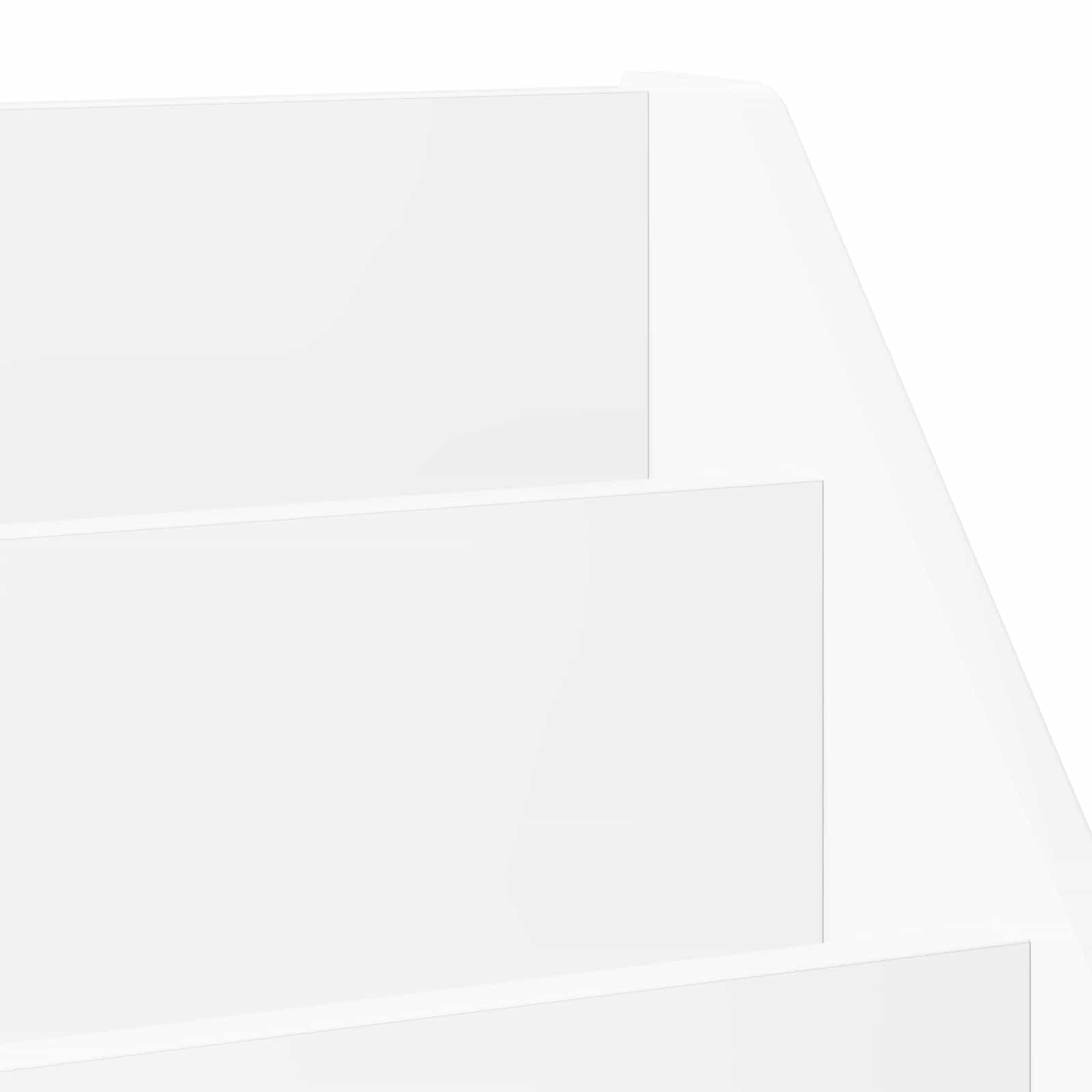 vidaXL Kinderen Boekenkast Wit 72,5 x 29,5 x 69 cm Bewerkt hout