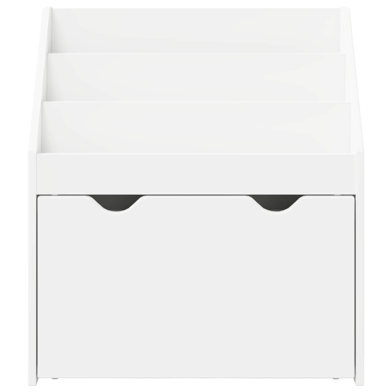 vidaXL Kinderen Boekenkast met lade Wit 60 x 29,5 x 69 cm Bewerkt hout