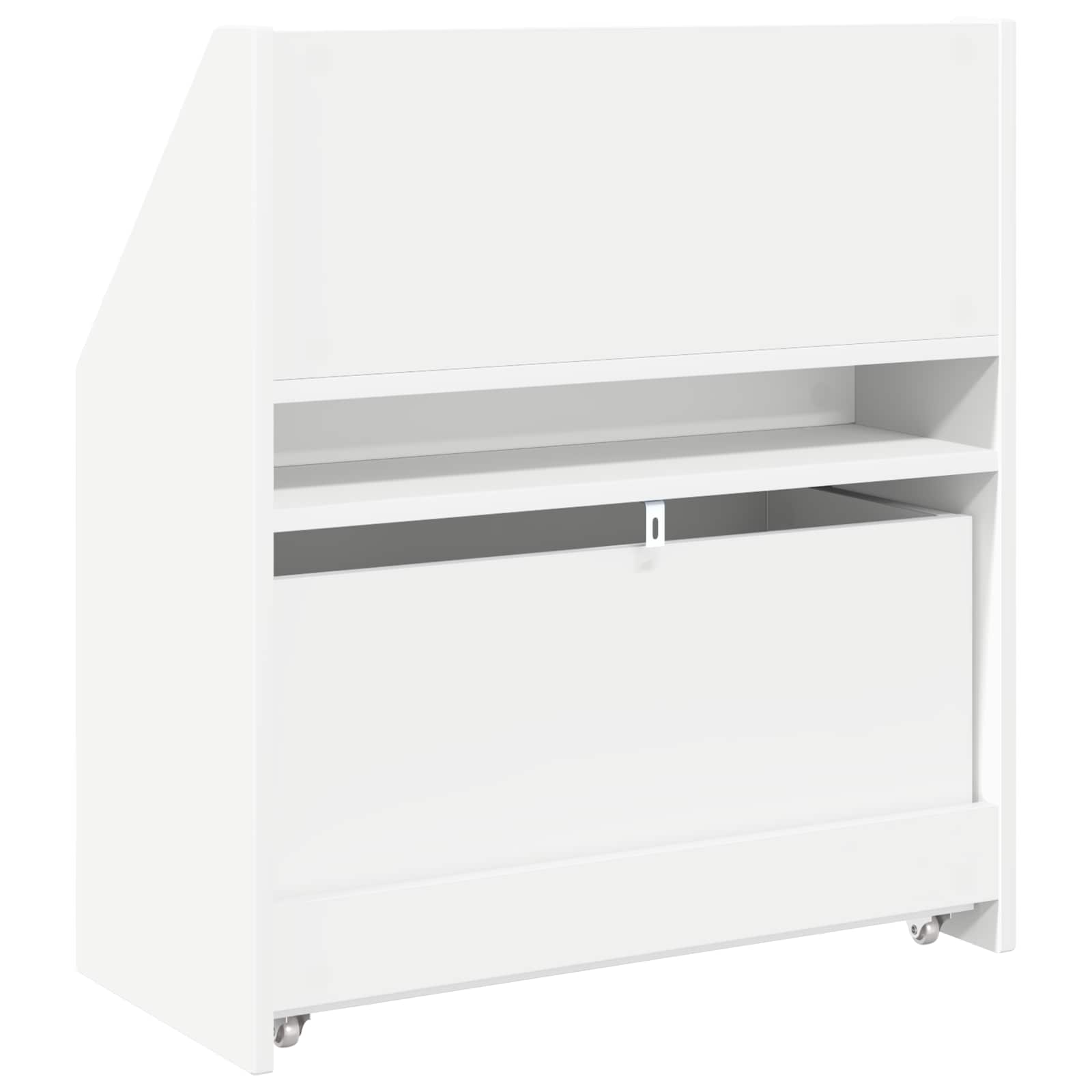 vidaXL Kinderen Boekenkast met lade Wit 60 x 29,5 x 69 cm Bewerkt hout