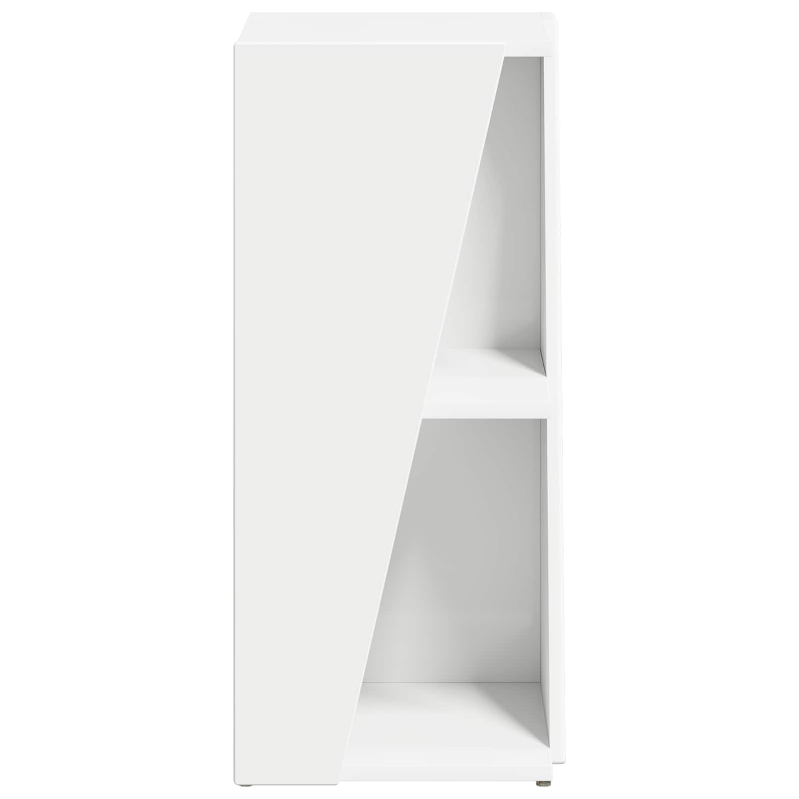 vidaXL Zijplank Wit 33 x 32 x 70,5 cm Bewerkt hout