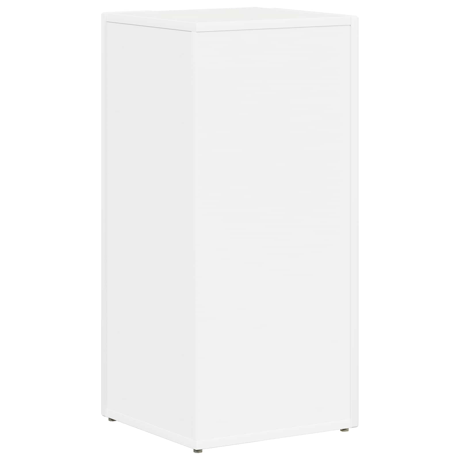 vidaXL Zijplank Wit 33 x 32 x 70,5 cm Bewerkt hout