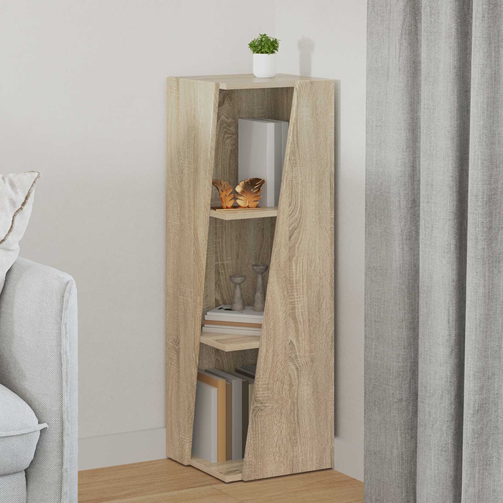 vidaXL Zijplank Wit 33 x 32 x 70,5 cm Bewerkt hout