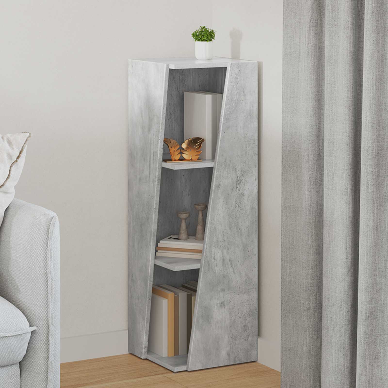 vidaXL Zijplank Wit 33 x 32 x 70,5 cm Bewerkt hout