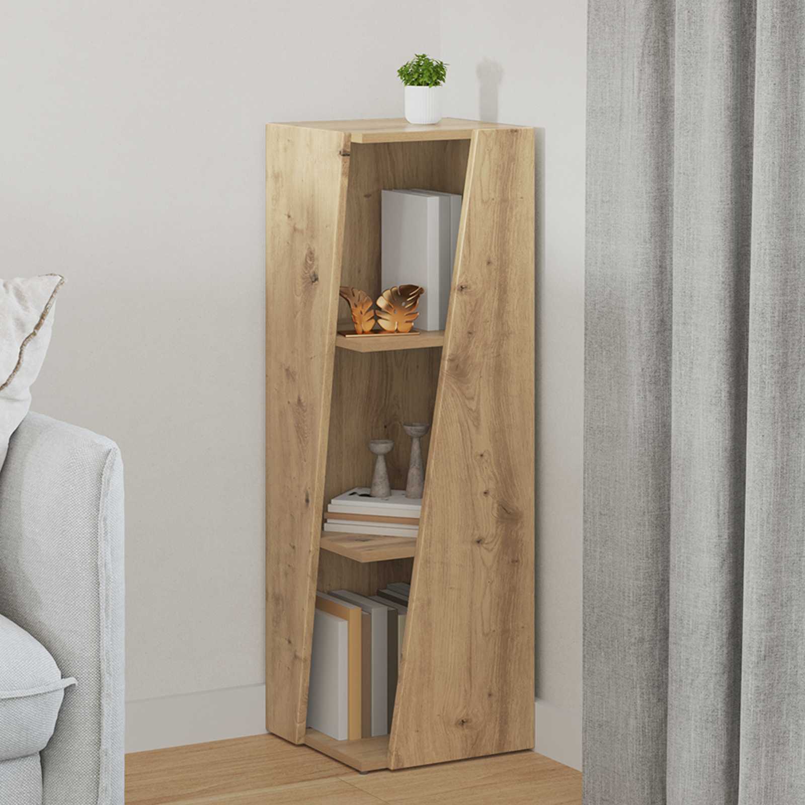 vidaXL Zijplank Wit 33 x 32 x 70,5 cm Bewerkt hout
