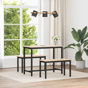 vidaXL Bank Naturel 80 x 35 x 45 cm Massief grenenhout