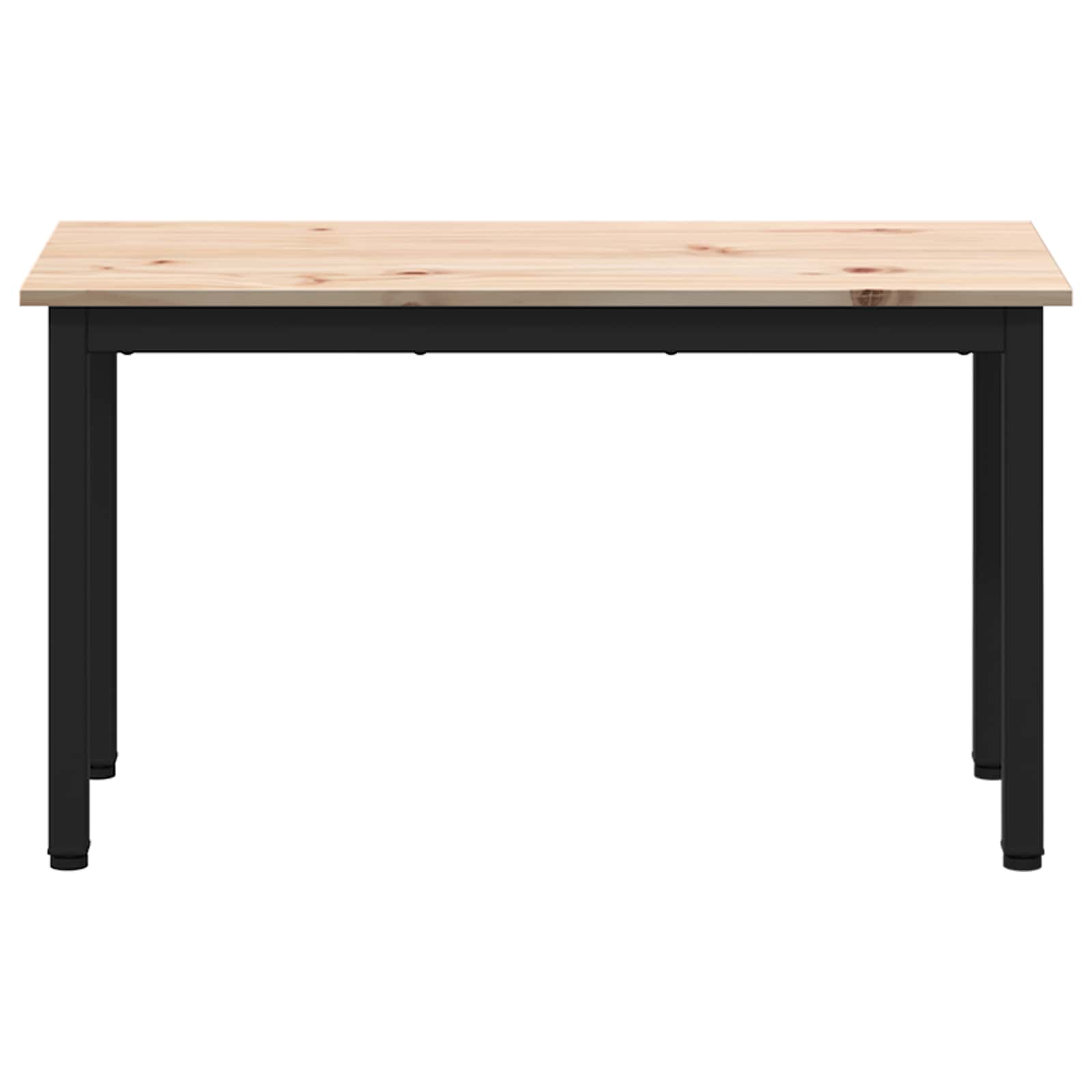 vidaXL Bank Naturel 80 x 35 x 45 cm Massief grenenhout