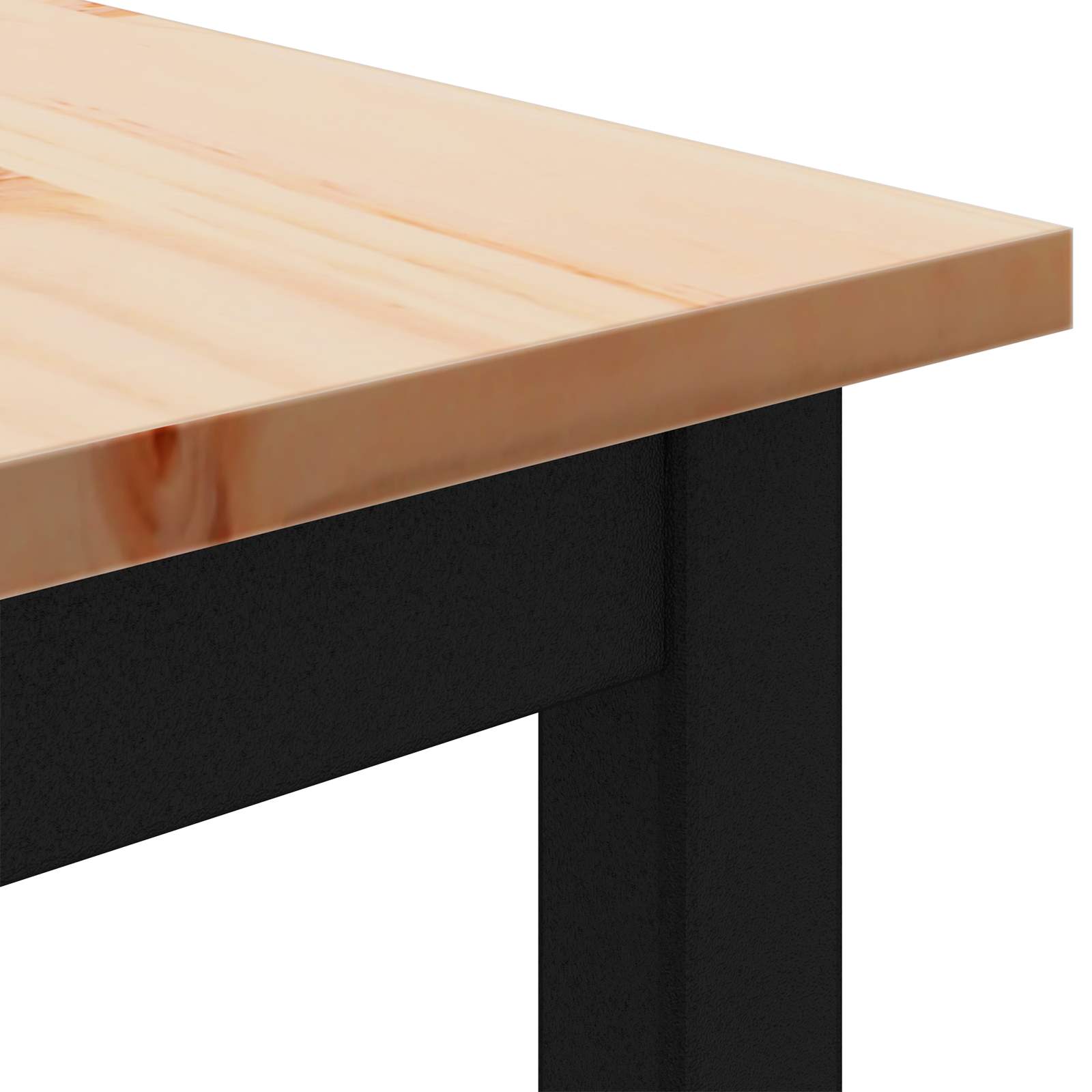 vidaXL Bank Naturel 80 x 35 x 45 cm Massief grenenhout
