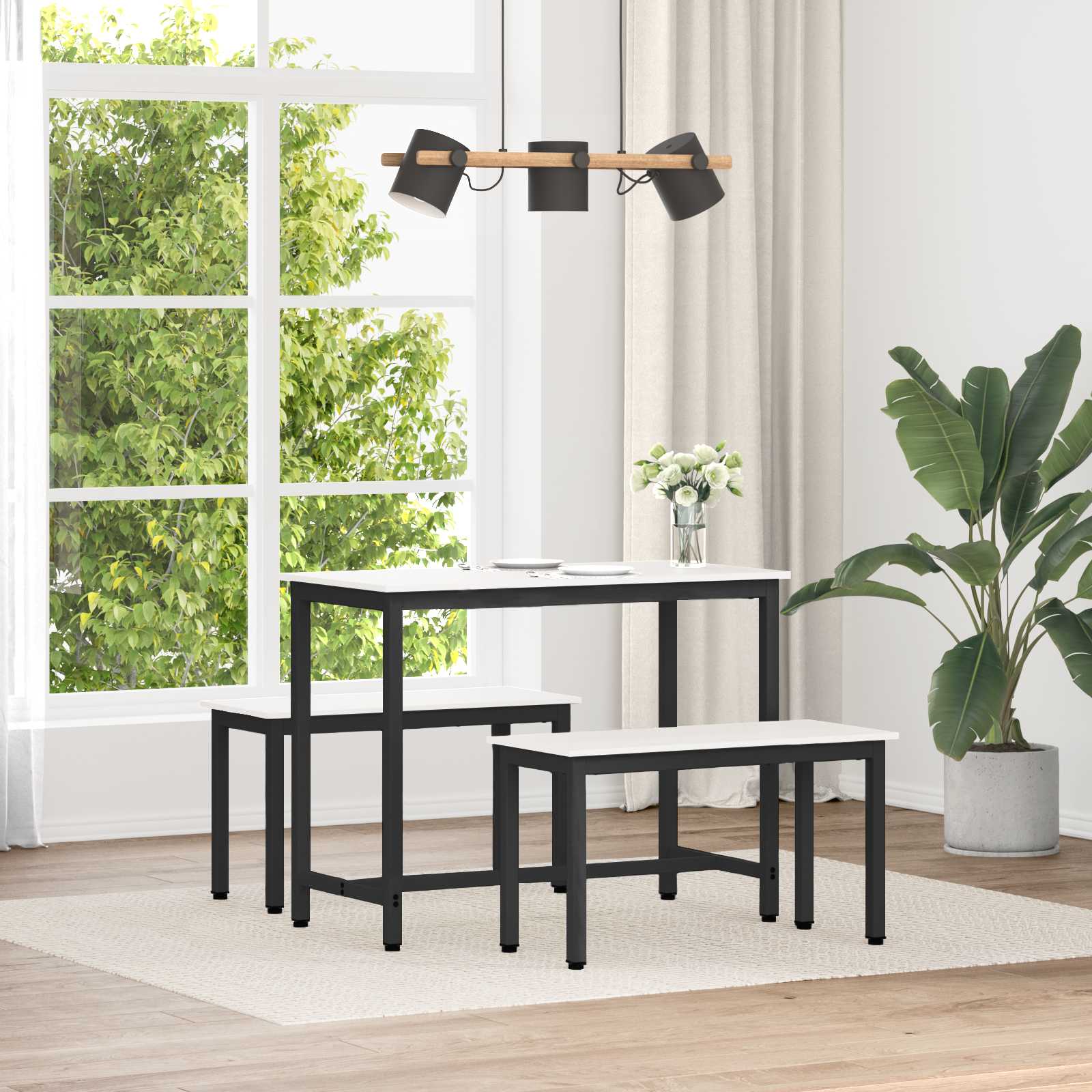 vidaXL Bank Naturel 80 x 35 x 45 cm Massief grenenhout