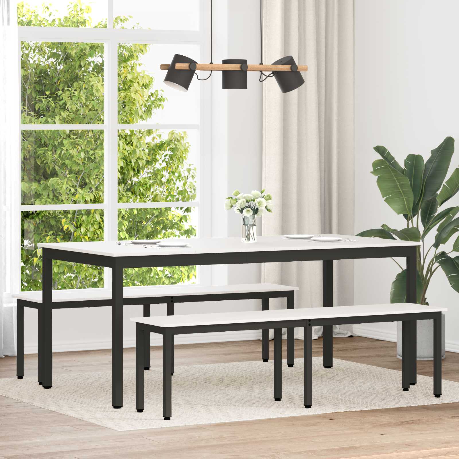 vidaXL Bank Naturel 80 x 35 x 45 cm Massief grenenhout