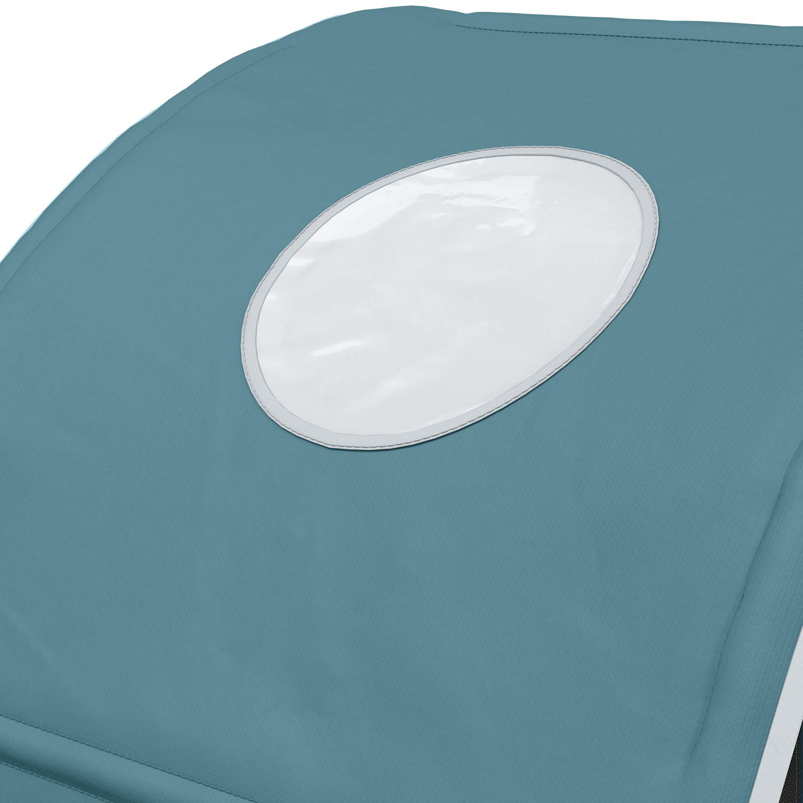 vidaXL Bedtunnel 2 pcs Lichtblauw 211 x 52,5 x 2 cm Polyester