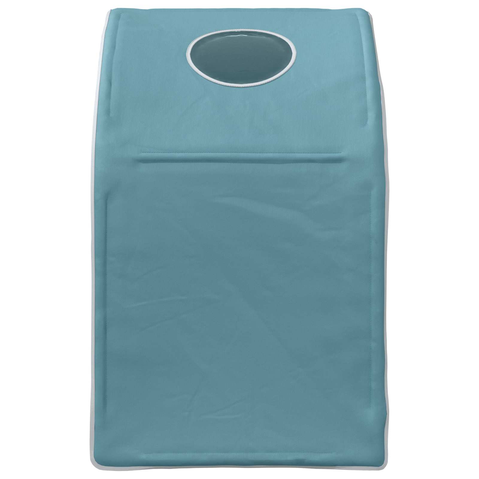 vidaXL Bedtunnel 2 pcs Lichtblauw 211 x 52,5 x 2 cm Polyester