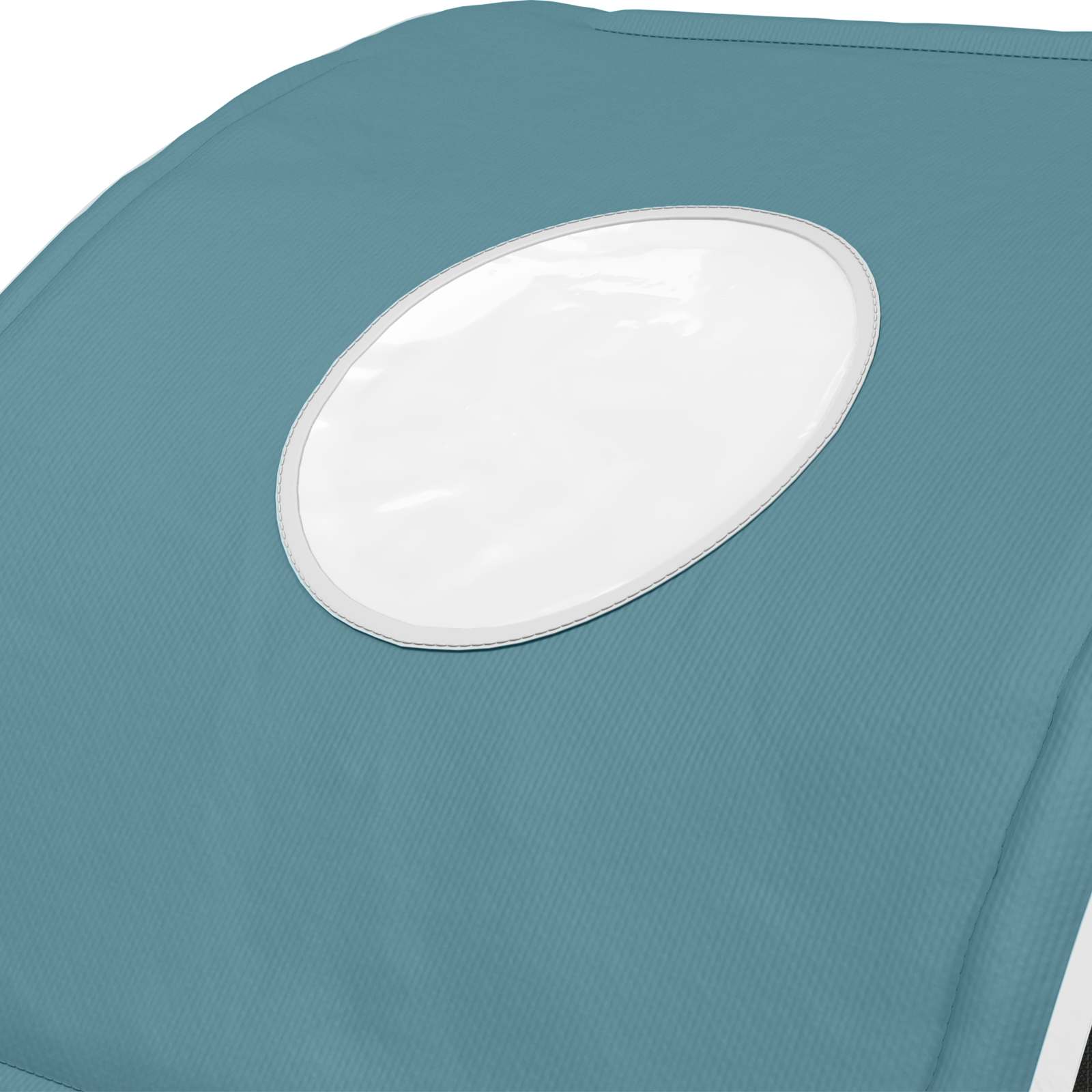 vidaXL Bedtunnel 2 pcs Lichtblauw 211 x 67.5 x 2 cm Polyester