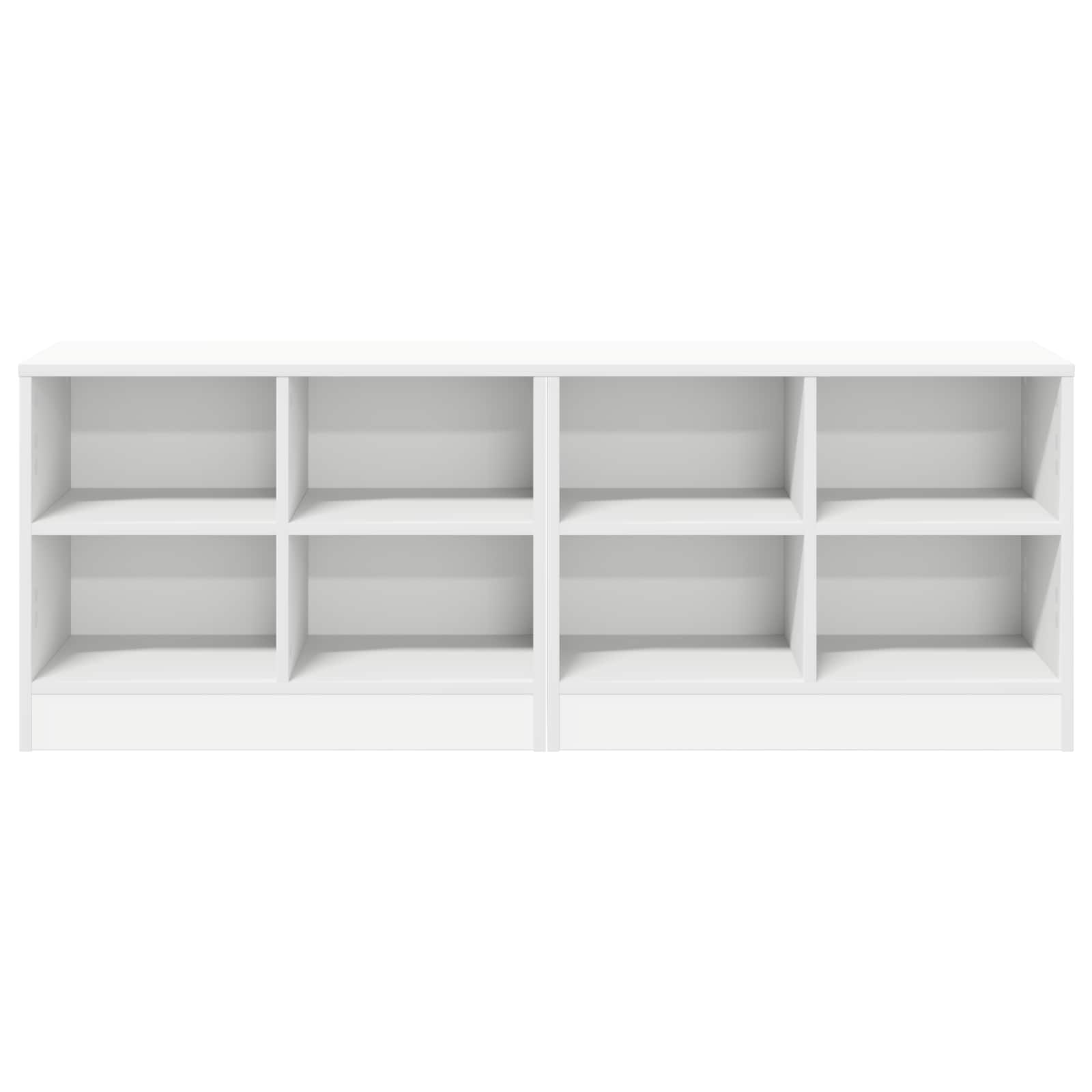 vidaXL Bed kast 2 pcs Sonoma Eiken 66 x 33 x 48 cm Bewerkt hout