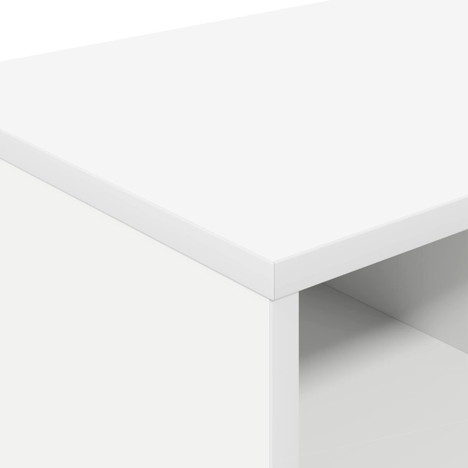 vidaXL Bed kast 2 pcs Sonoma Eiken 66 x 33 x 48 cm Bewerkt hout