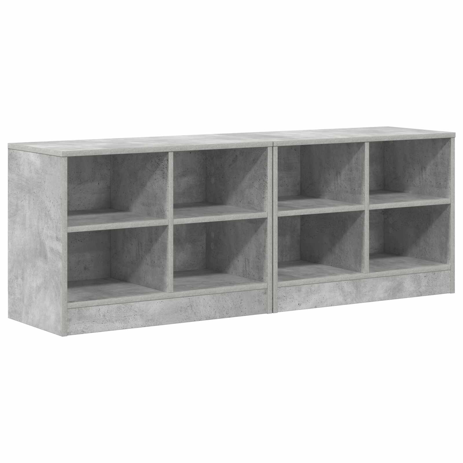 vidaXL Bed kast 2 pcs Sonoma Eiken 66 x 33 x 48 cm Bewerkt hout