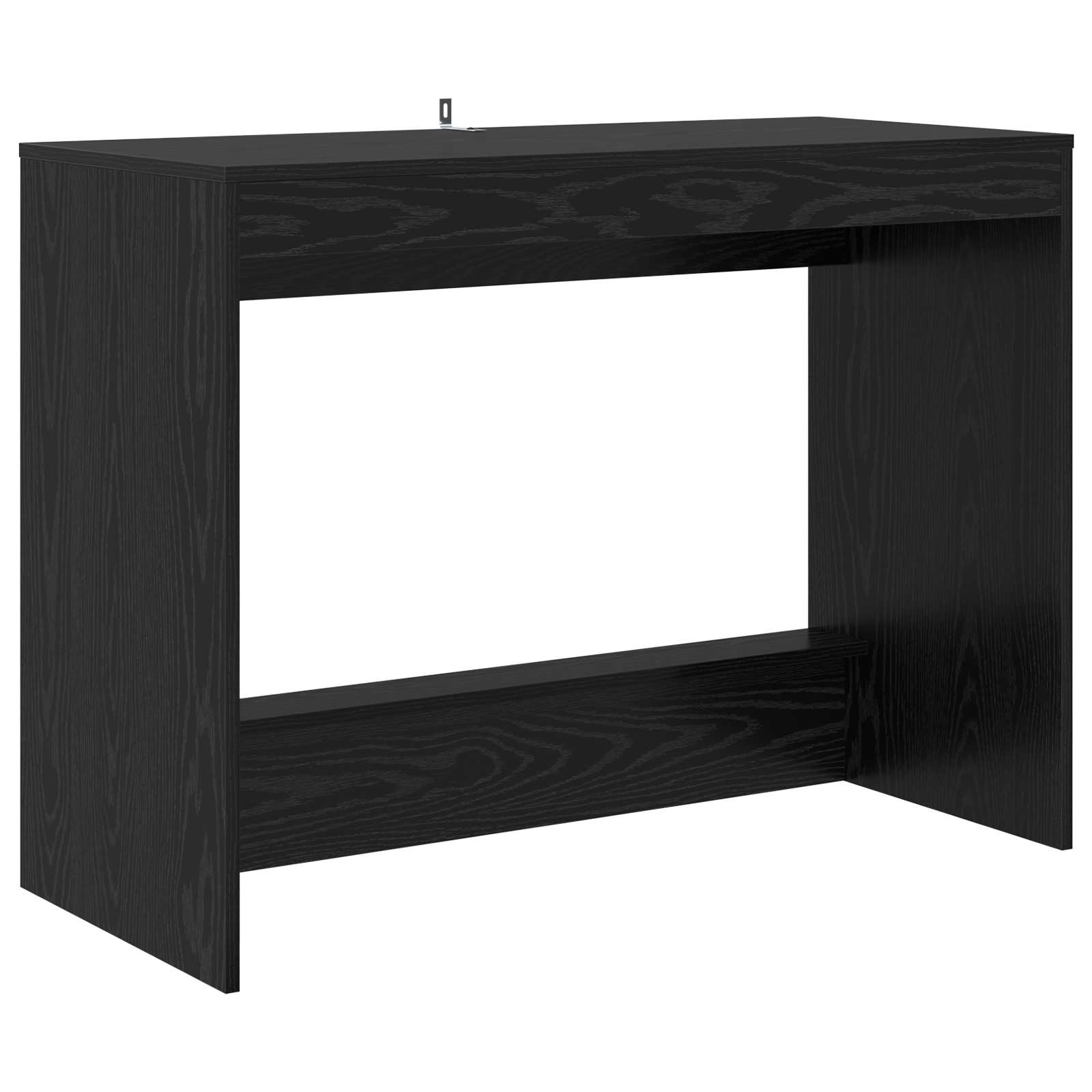 vidaXL Bed Bureau Wit 100 x 45 x 75 cm Bewerkt hout