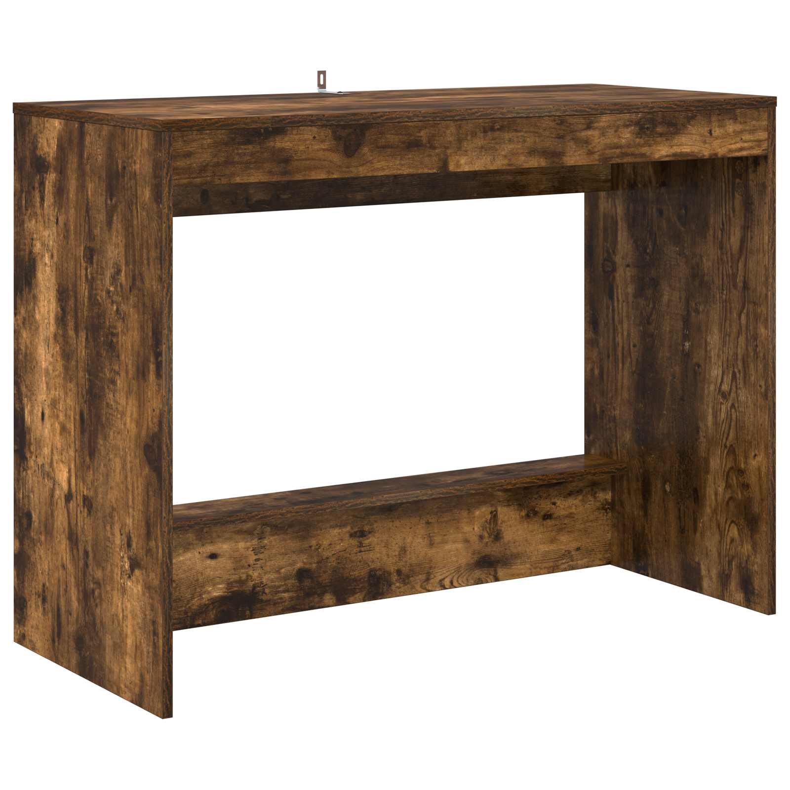 vidaXL Bed Bureau Wit 100 x 45 x 75 cm Bewerkt hout