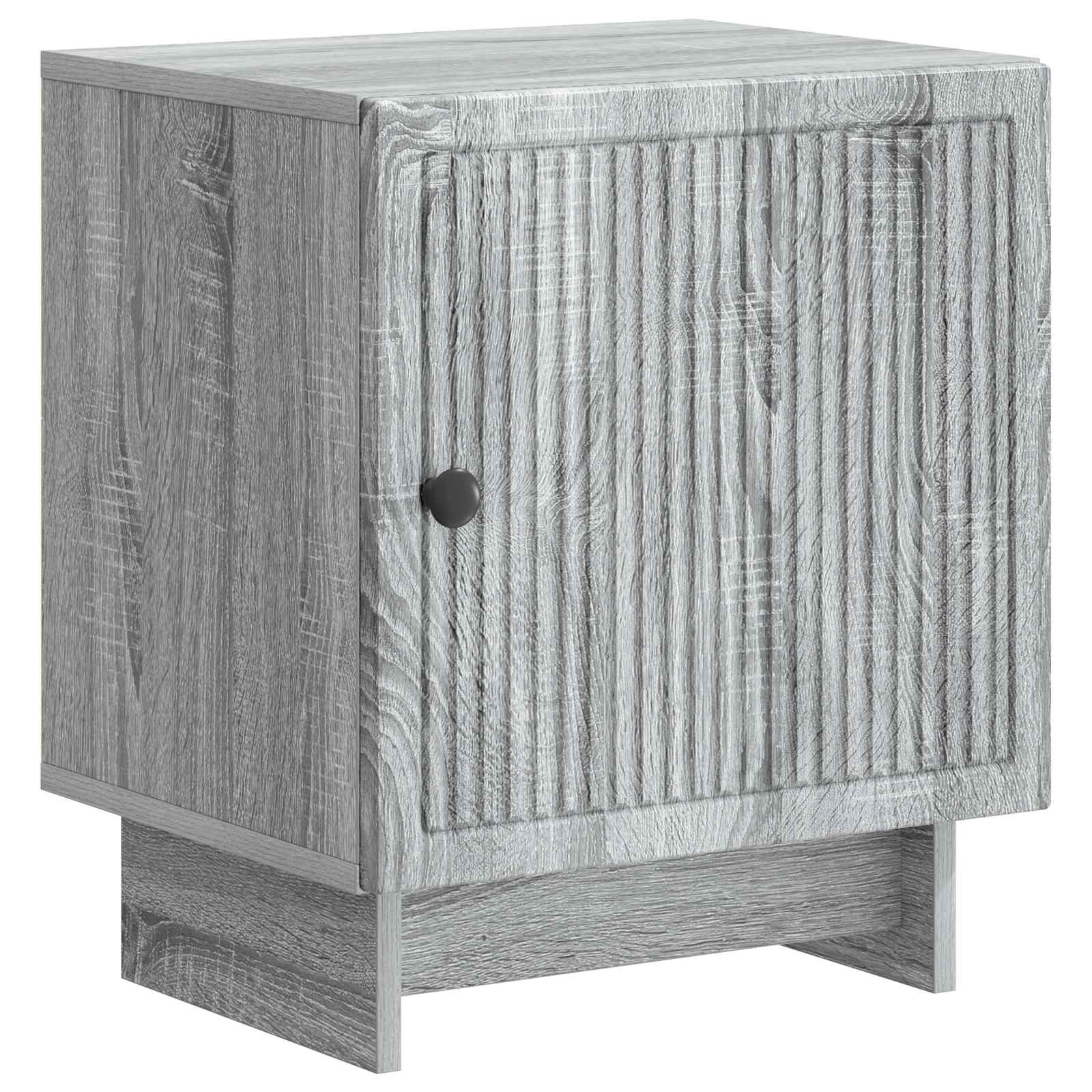 vidaXL Nachtkastje 2 pcs Wit 43 x 34,5 x 50 cm Bewerkt hout