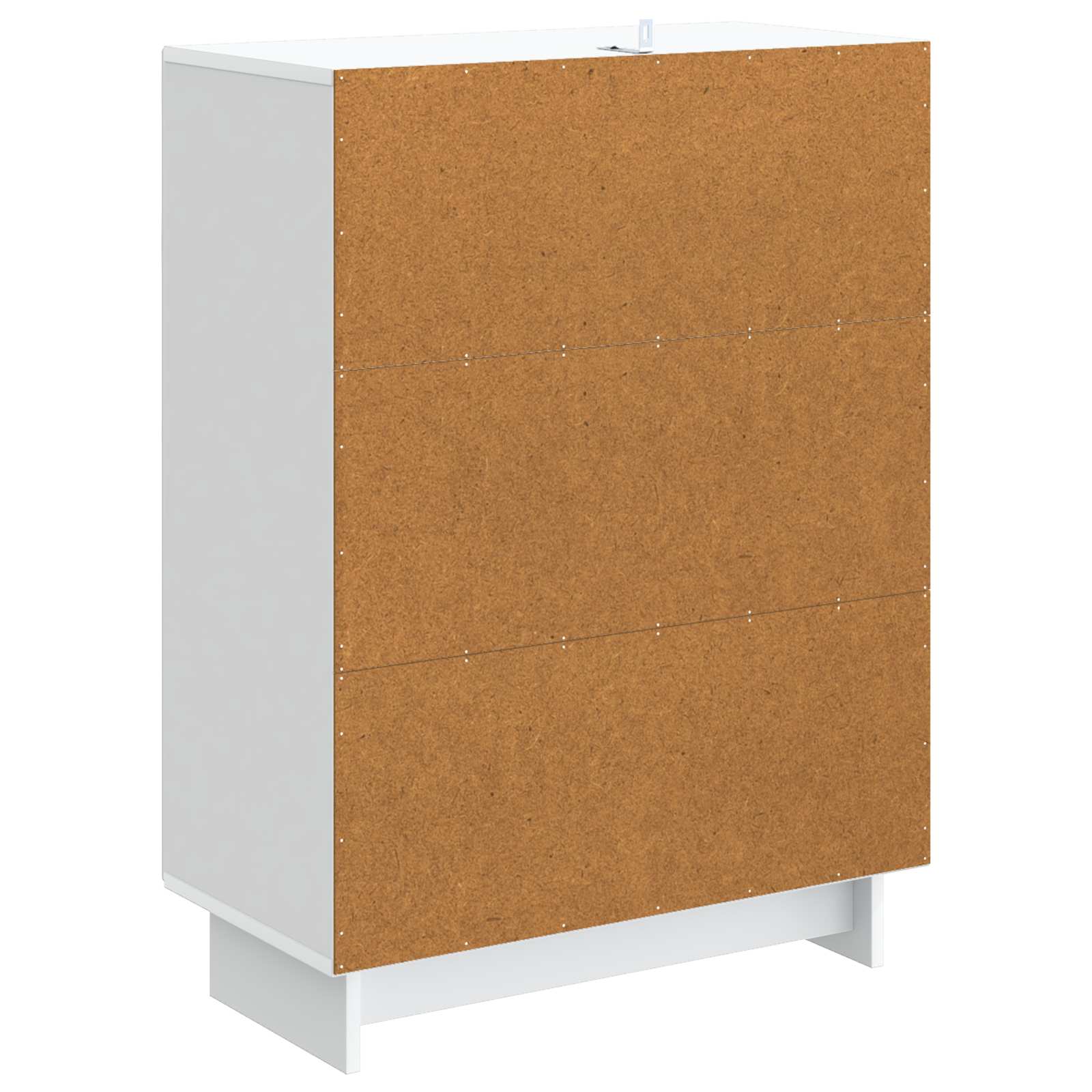 vidaXL Dressoir Zwart 66 x 34,5 x 90 cm Bewerkt hout