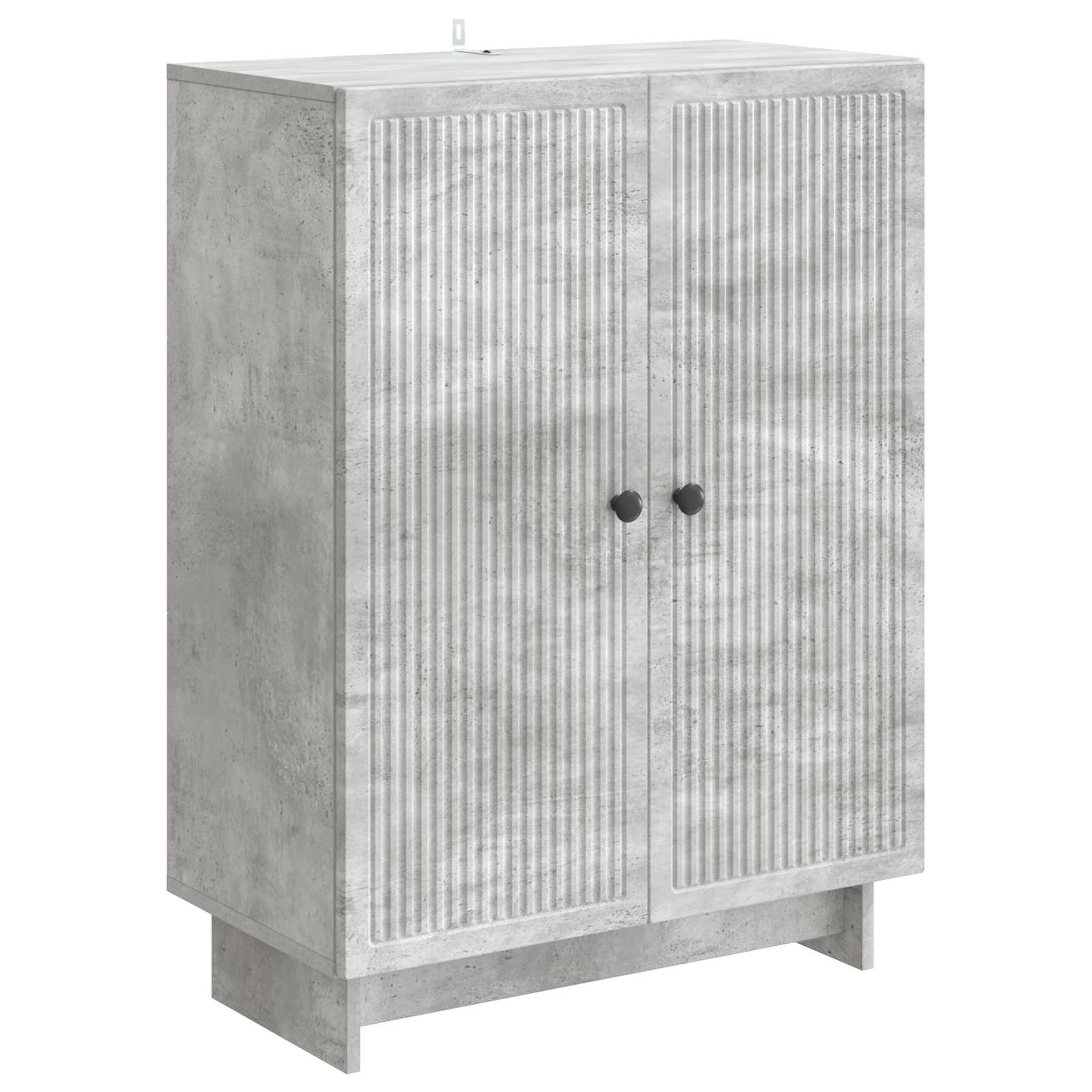 vidaXL Dressoir Zwart 66 x 34,5 x 90 cm Bewerkt hout