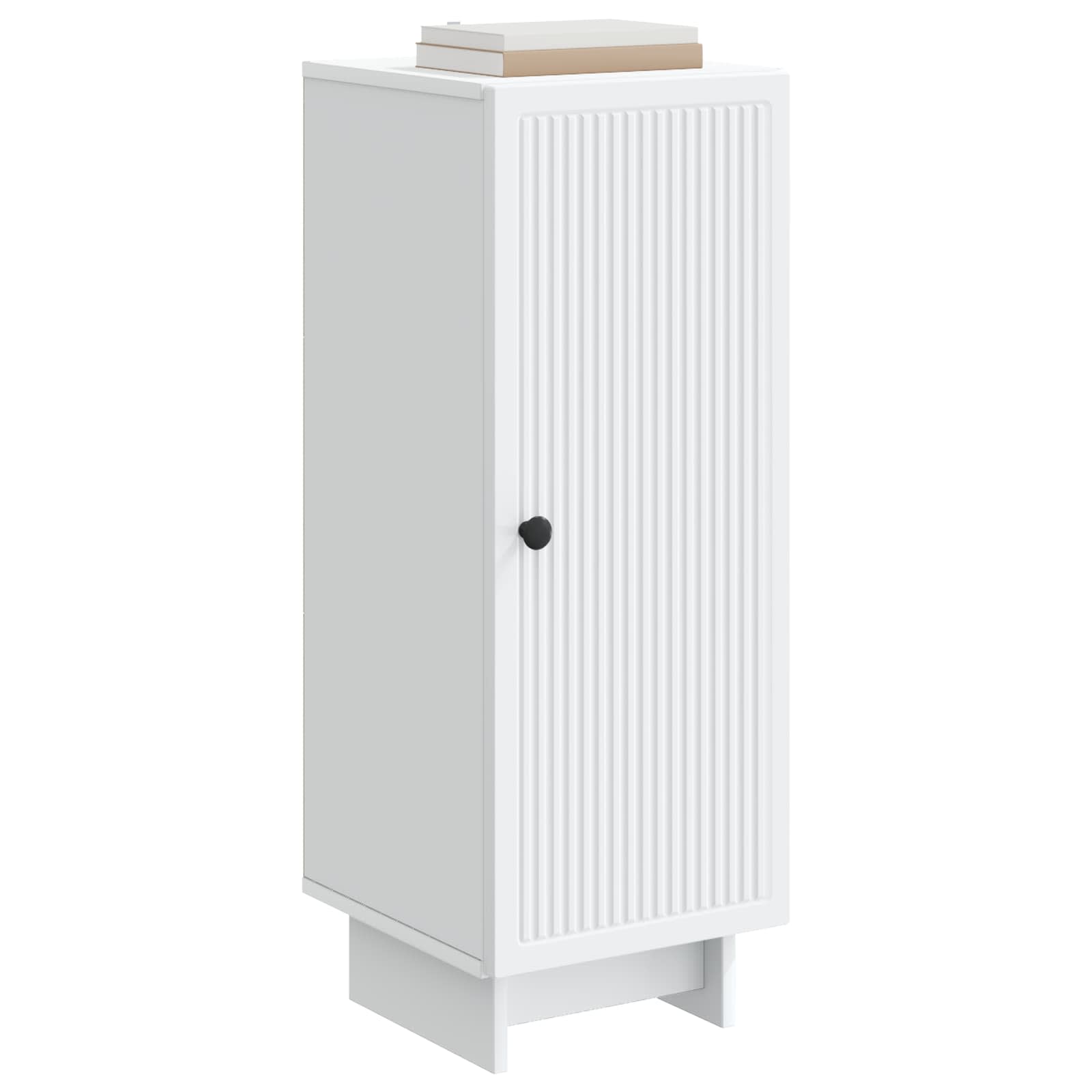 vidaXL Kast Zwart 33 x 34,5 x 90 cm Geconstrueerd hout
