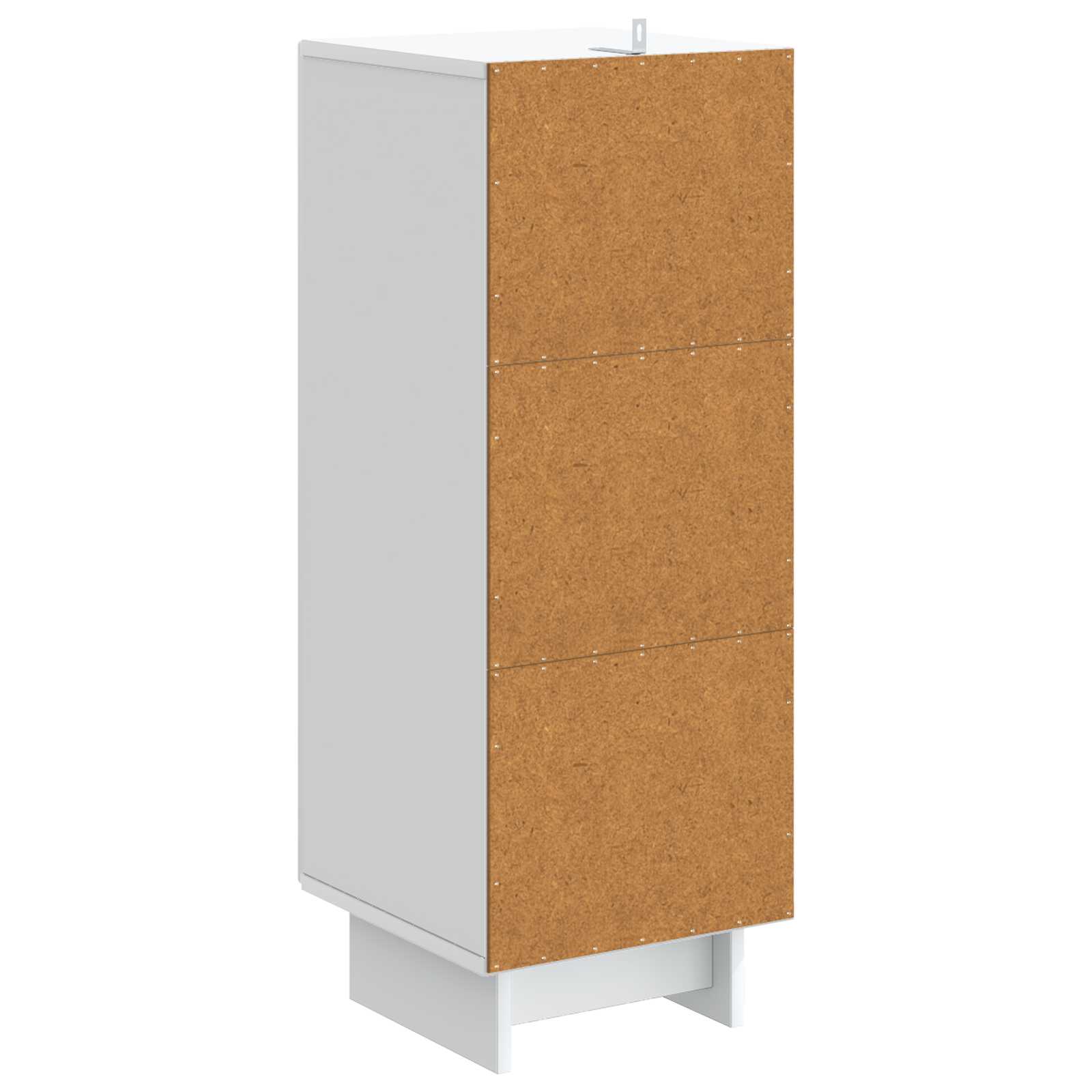 vidaXL Kast Zwart 33 x 34,5 x 90 cm Geconstrueerd hout
