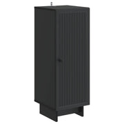 vidaXL Kast Zwart 33 x 34,5 x 90 cm Geconstrueerd hout