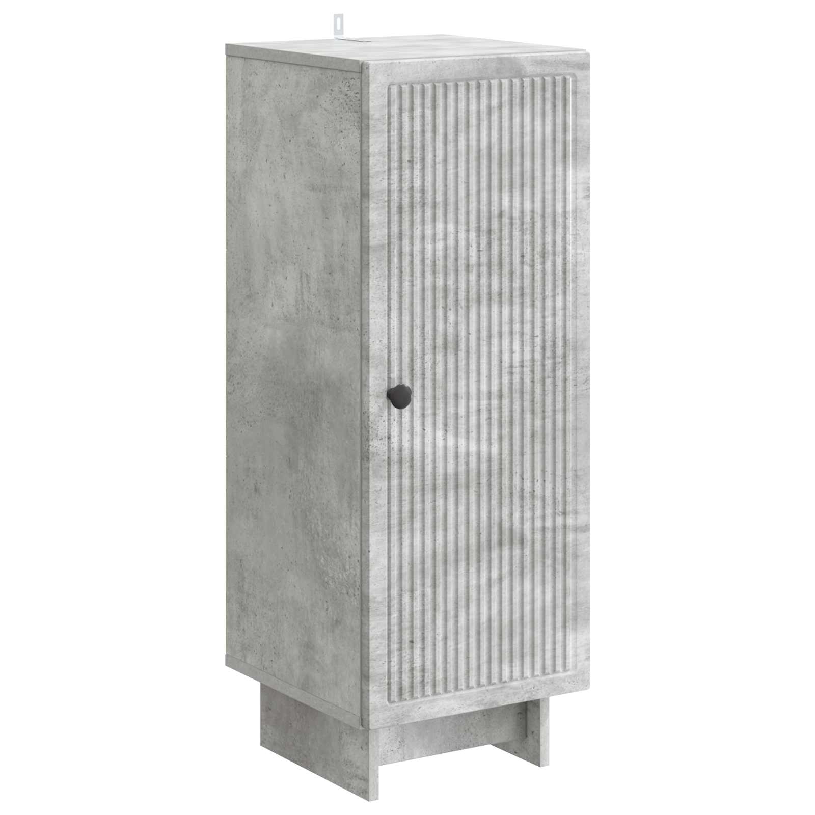 vidaXL Kast Zwart 33 x 34,5 x 90 cm Geconstrueerd hout