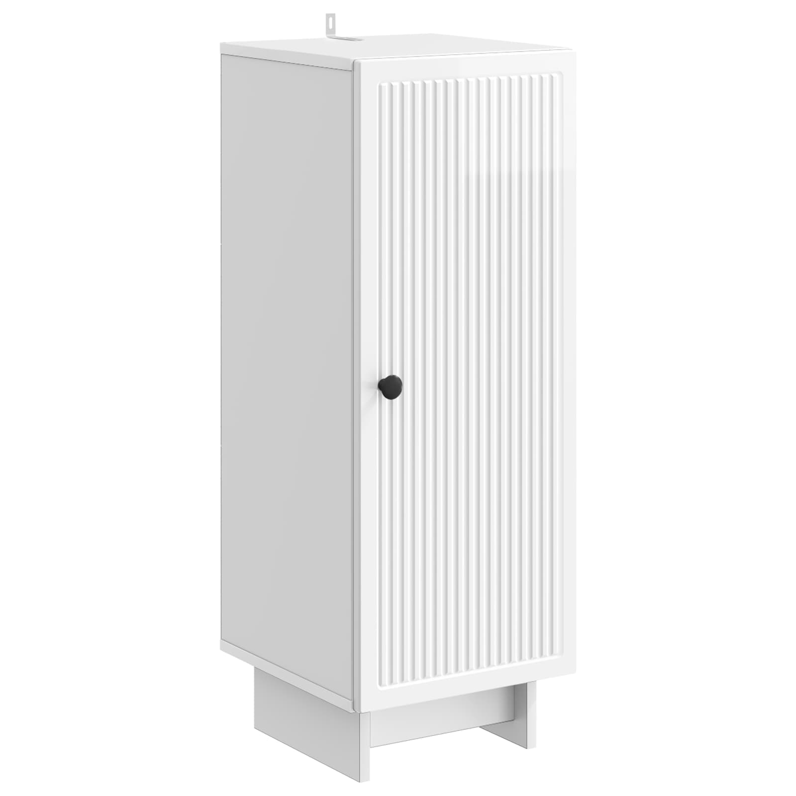 vidaXL Kast Zwart 33 x 34,5 x 90 cm Geconstrueerd hout