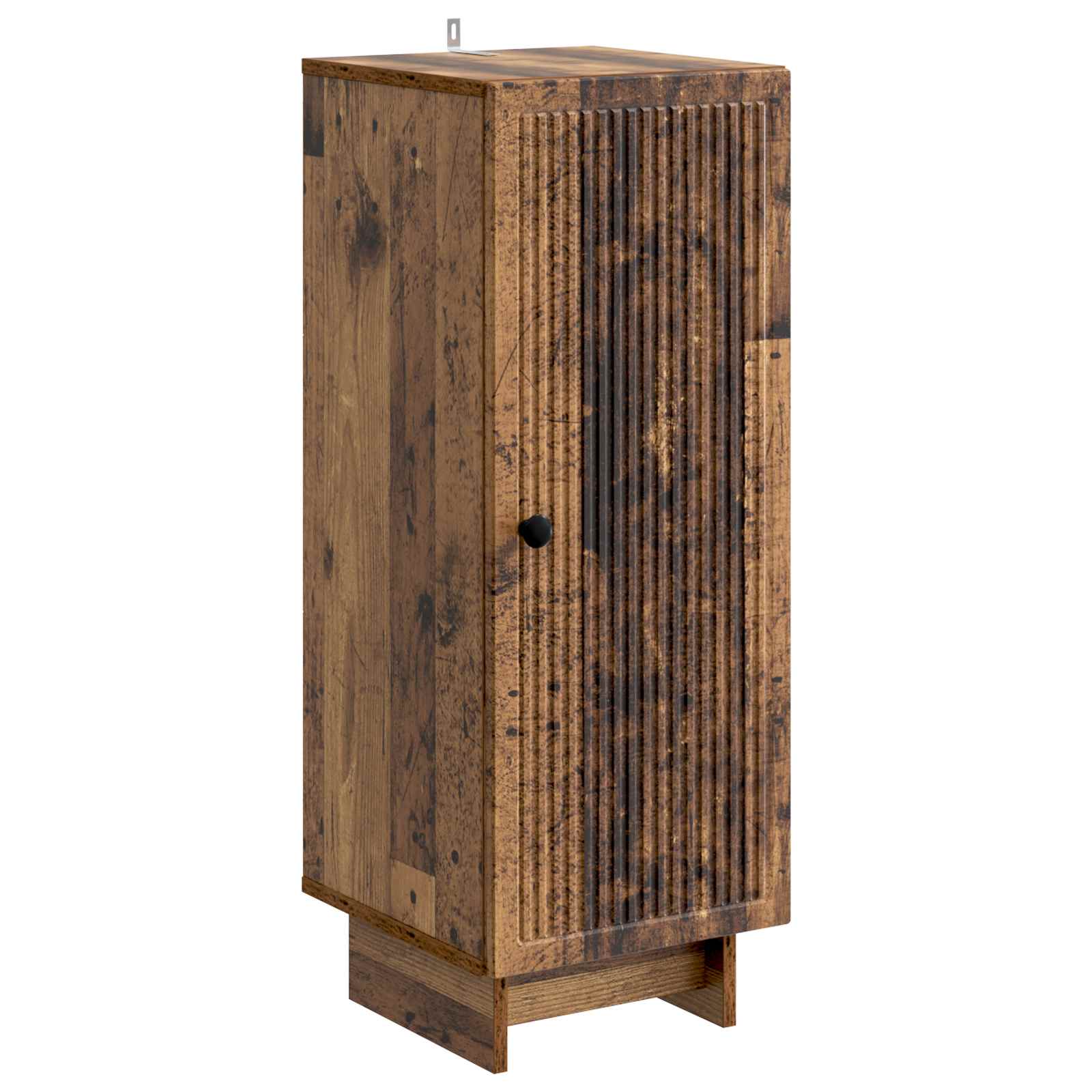 vidaXL Kast Zwart 33 x 34,5 x 90 cm Geconstrueerd hout
