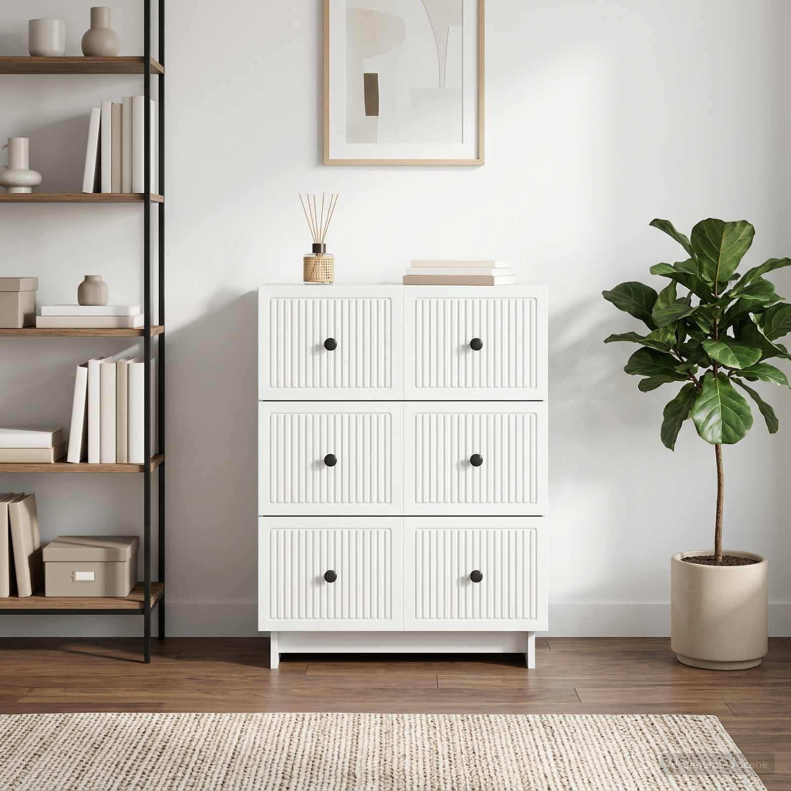 vidaXL Ladenkast Zwart 66 x 34,5 x 90 cm Bewerkt hout