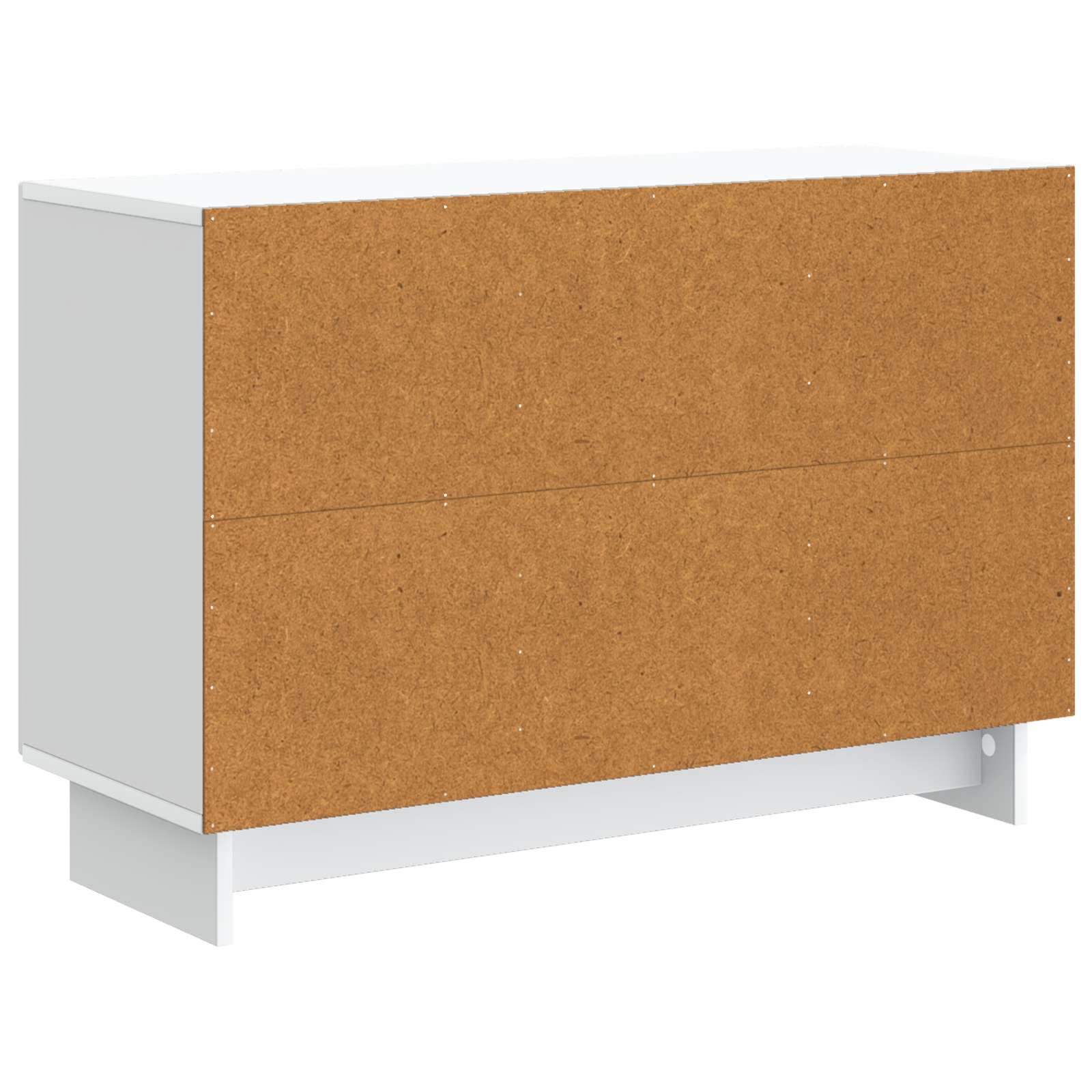 vidaXL Dressoir met lade Zwart 89 x 34,5 x 60 cm Bewerkt hout